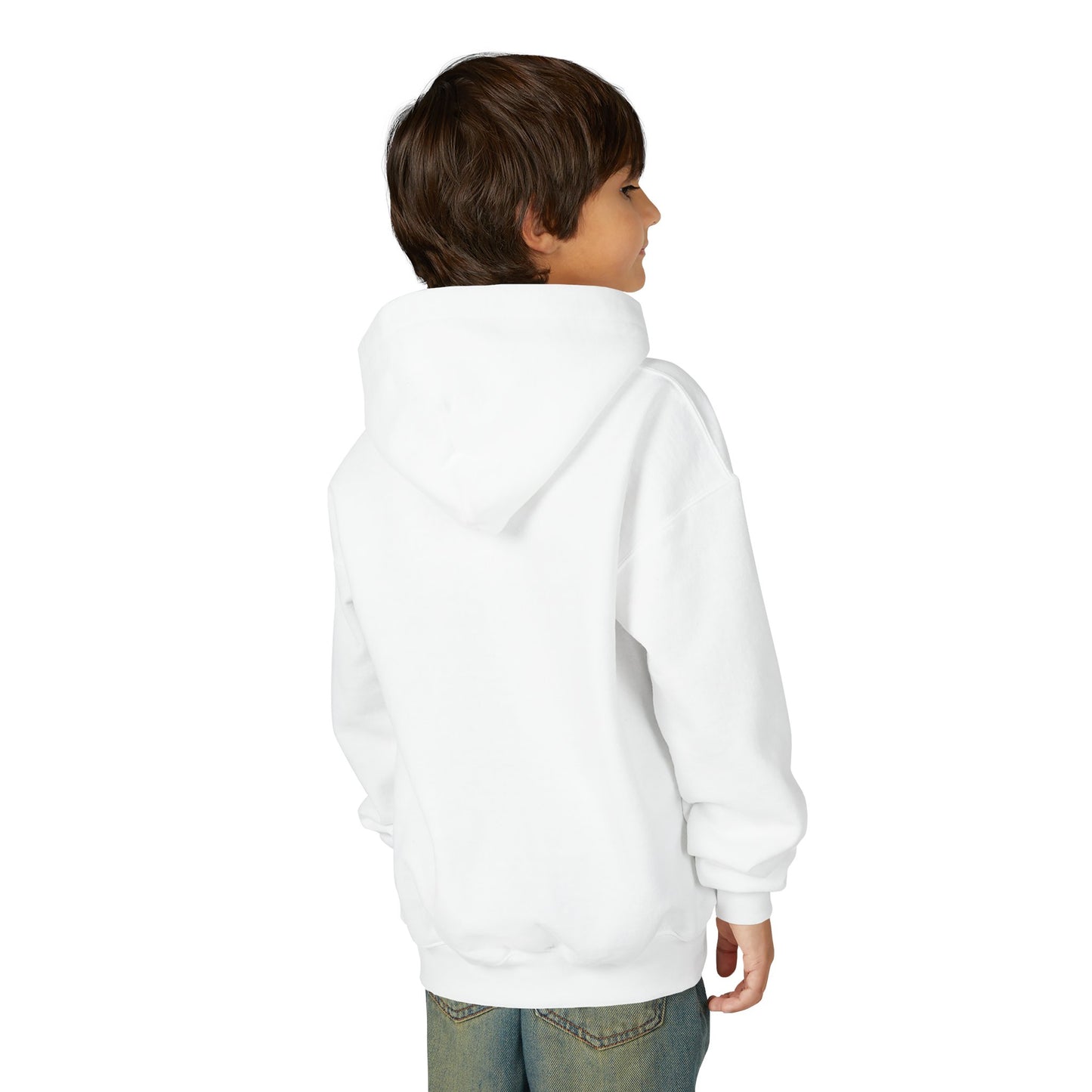 Youth Hoodie - "Let's Ride" Vintage Motorcycle Graphic