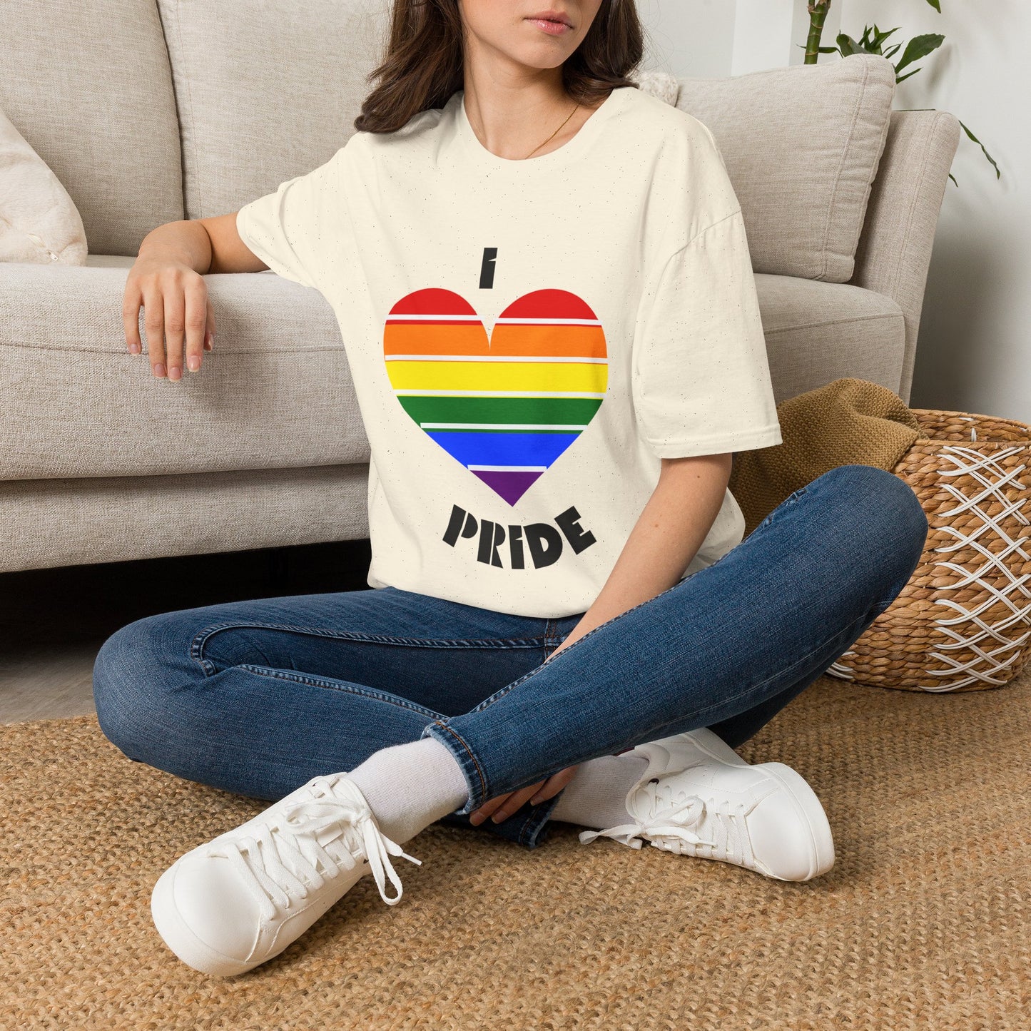 T-Shirt — I Heart Rainbow Pride Tee