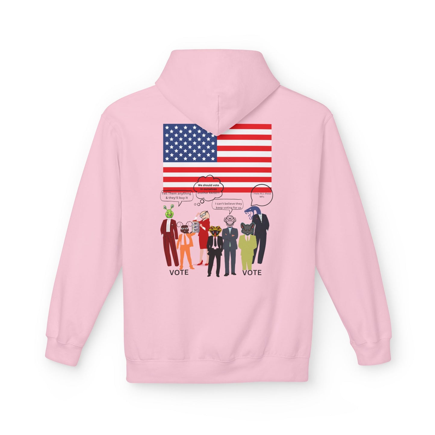 USA University 250 Yrs Hoodie — Patriotic Political Statement Graphic
