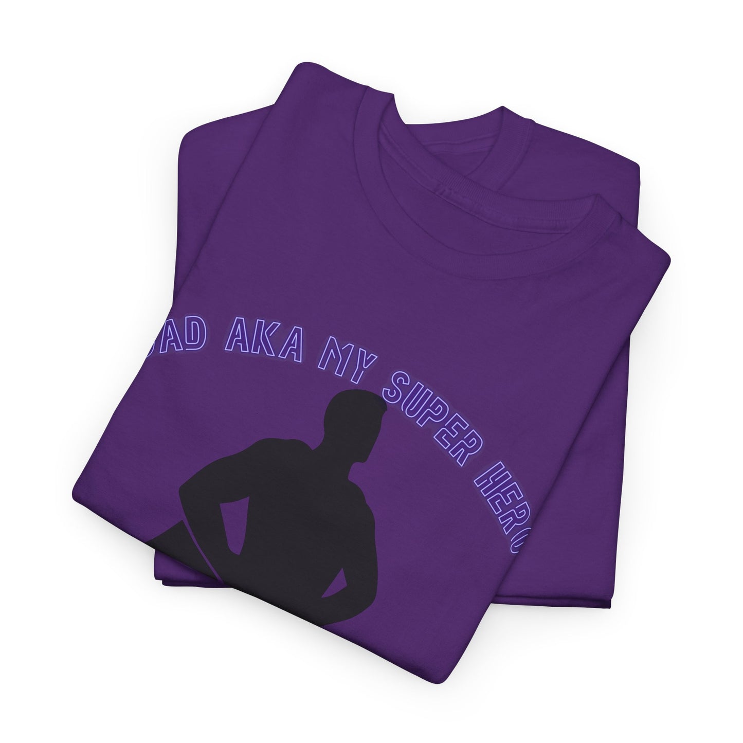 Superhero Dad T‑Shirt – “Dad Aka My Super Hero” Graphic Tee
