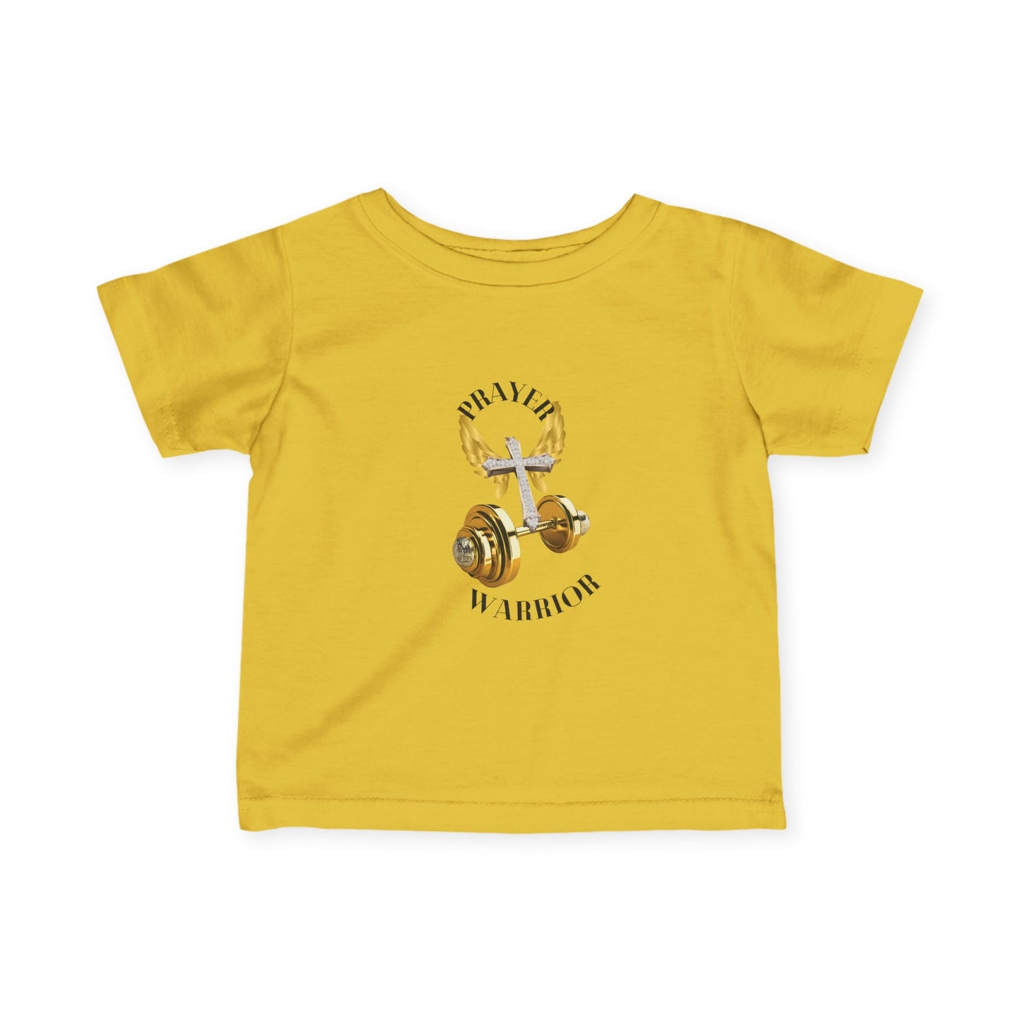 Player Warrior Infant Tee - Cute Fitness Shirt for Active Toddlers