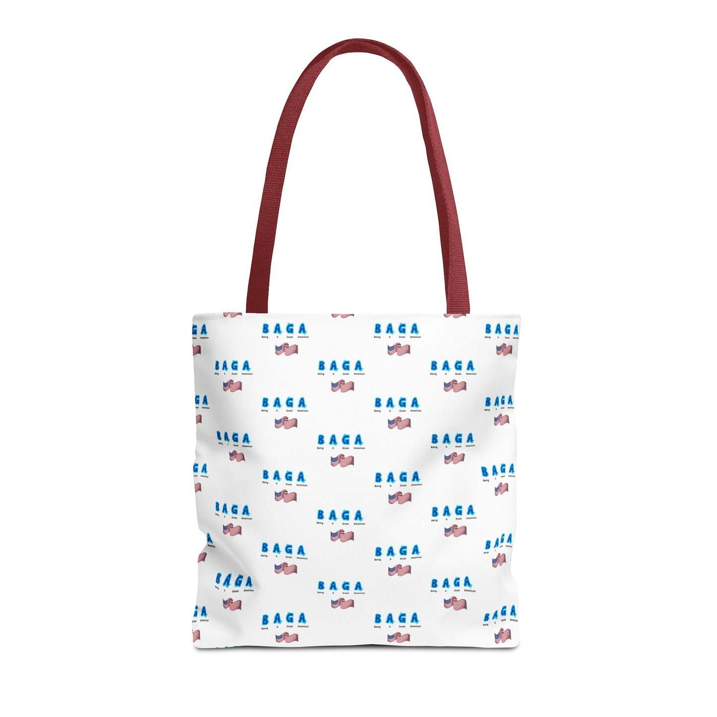 Colorful 'BAGA' Tote Bag (Being A Great American)