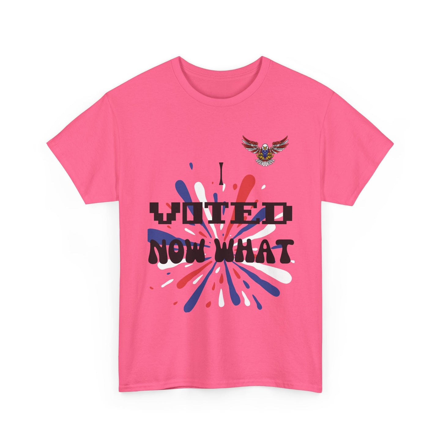 I Voted Unisex Heavy Cotton Tee - Celebrate Voting, Political Humor Shirt, Election Day Apparel, Gift for Voters, Mindful Fashion