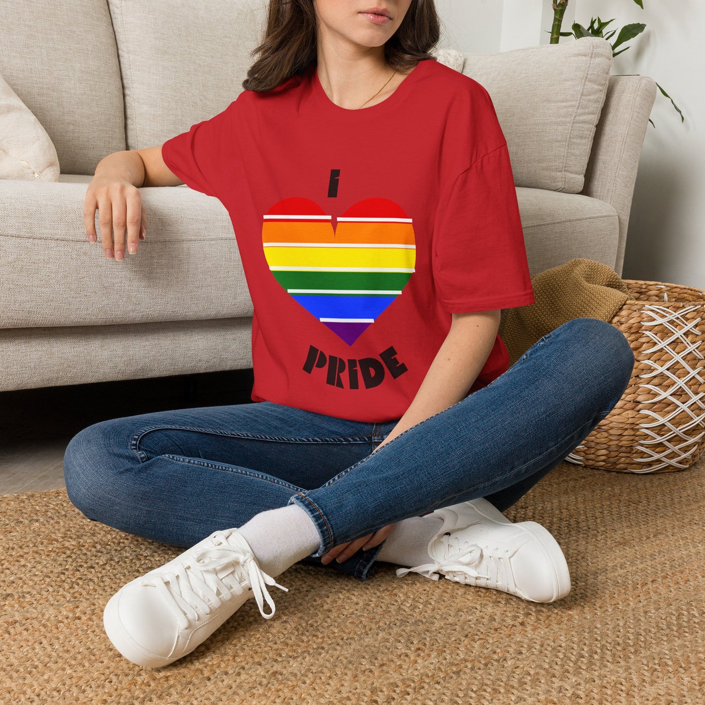 T-Shirt — I Heart Rainbow Pride Tee