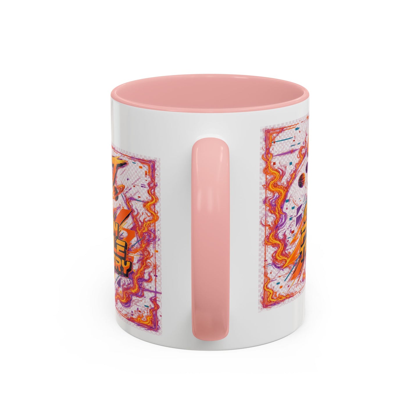 Accent Coffee Mug — "GPT: Grown People Territory" Bold Graphic Coffee Cup