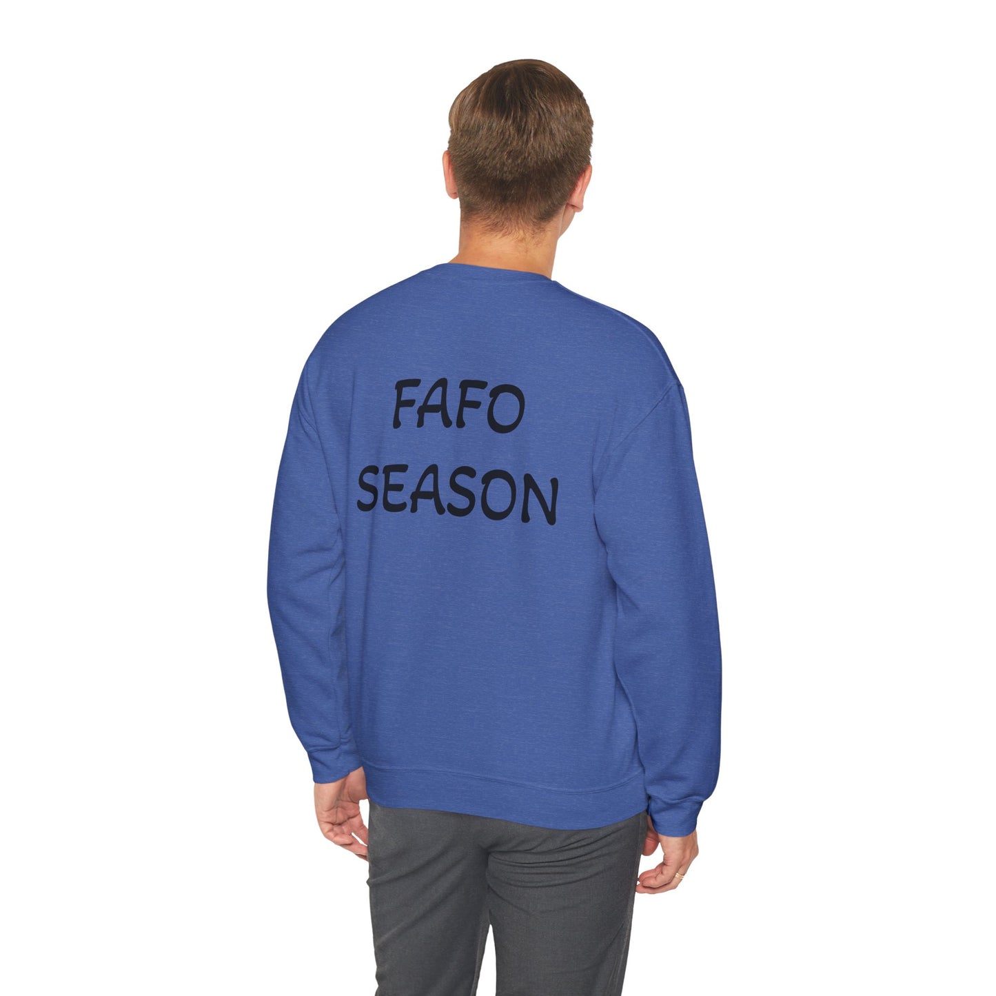 Unisex Heavy Blend™ Crewneck Sweatshirt - Don The Con & FAFO Season Design