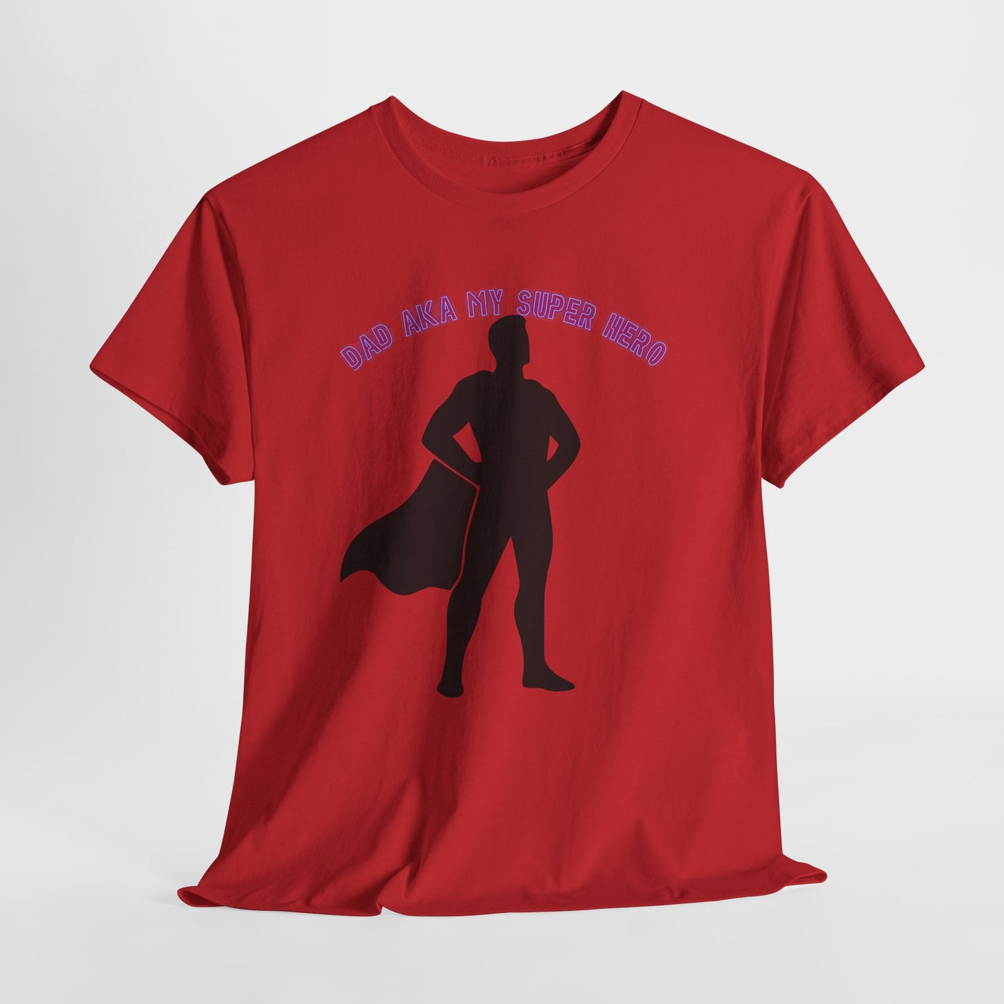 Superhero Dad T‑Shirt – “Dad Aka My Super Hero” Graphic Tee