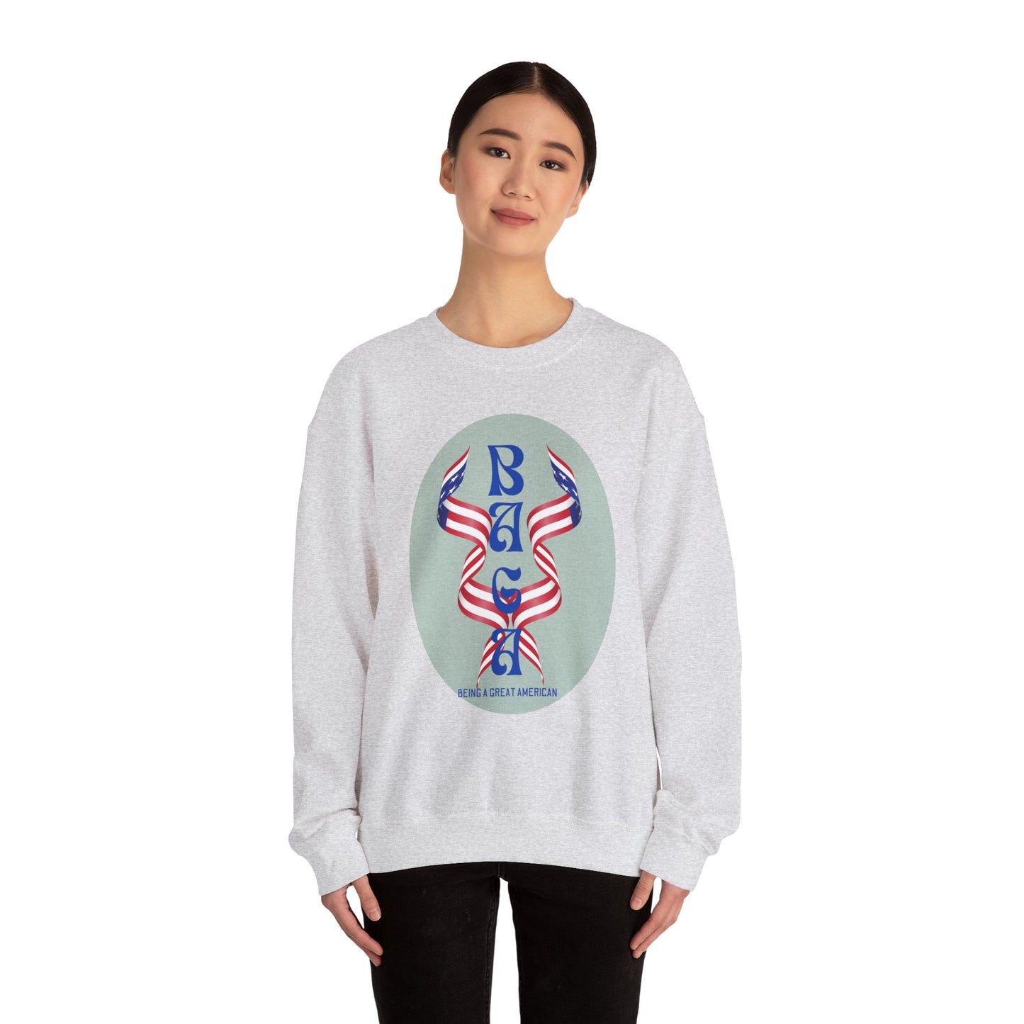 Patriotic Unisex Crewneck Sweatshirt - Being A Great American