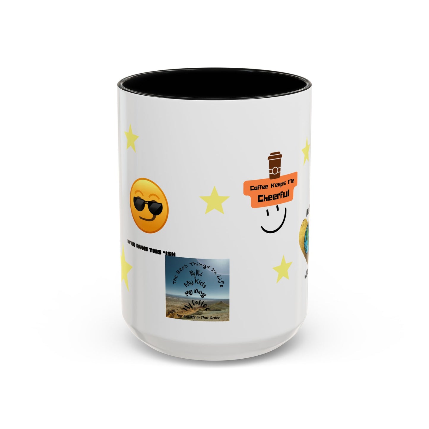 All About Coffee - Coffee Mug — Cute Coffee Quotes Accent Mug (11/15oz)