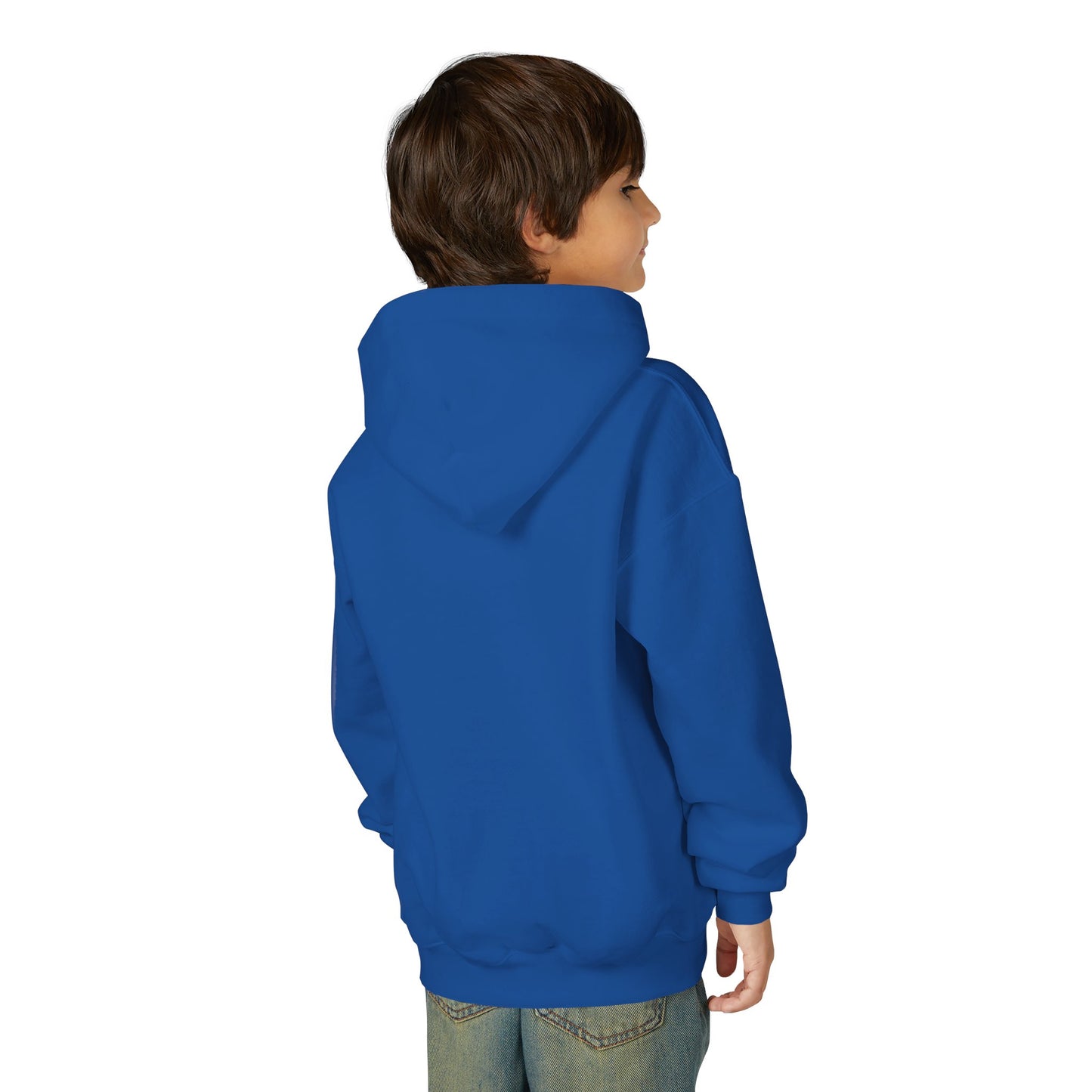 Youth Hoodie - "Let's Ride" Vintage Motorcycle Graphic
