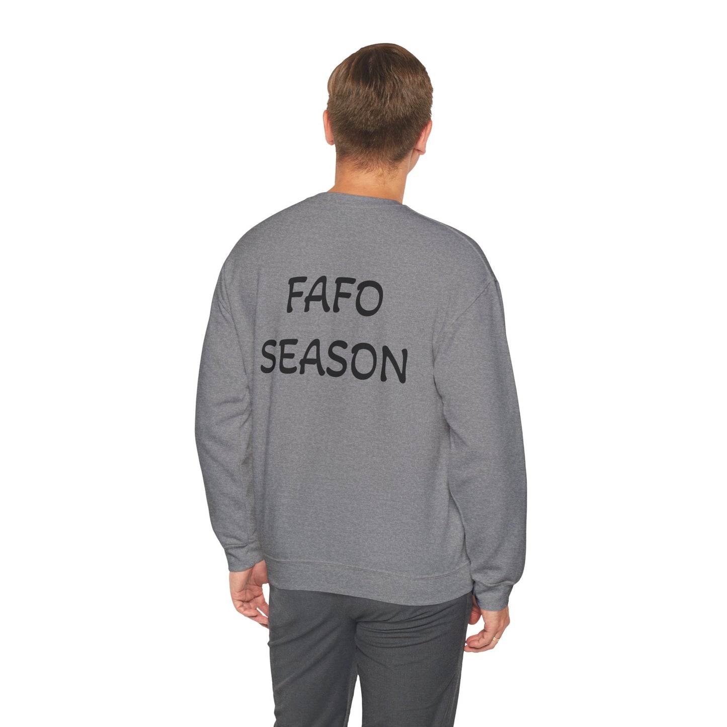 Unisex Heavy Blend™ Crewneck Sweatshirt - Don The Con & FAFO Season Design