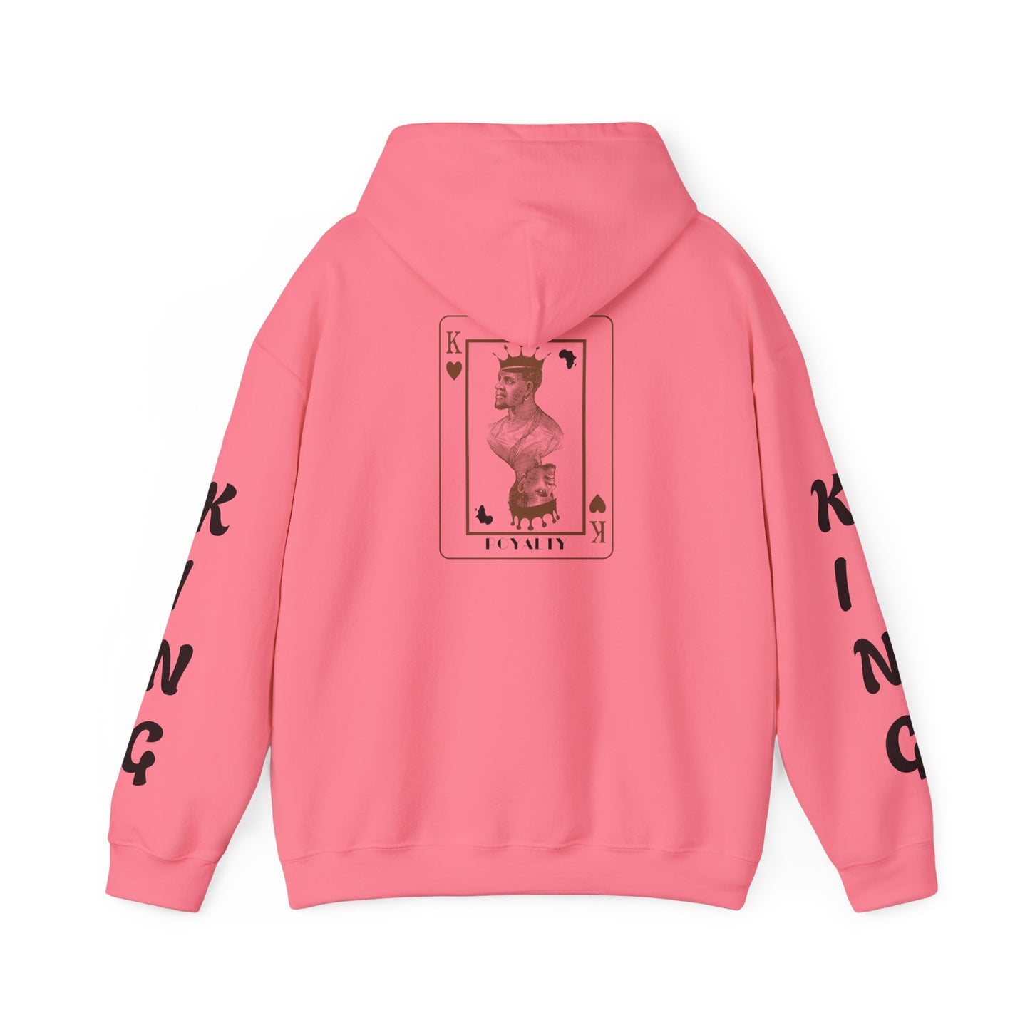 King of Hearts Hoodie — Classical Sculpture Playing Card Sweatshirt