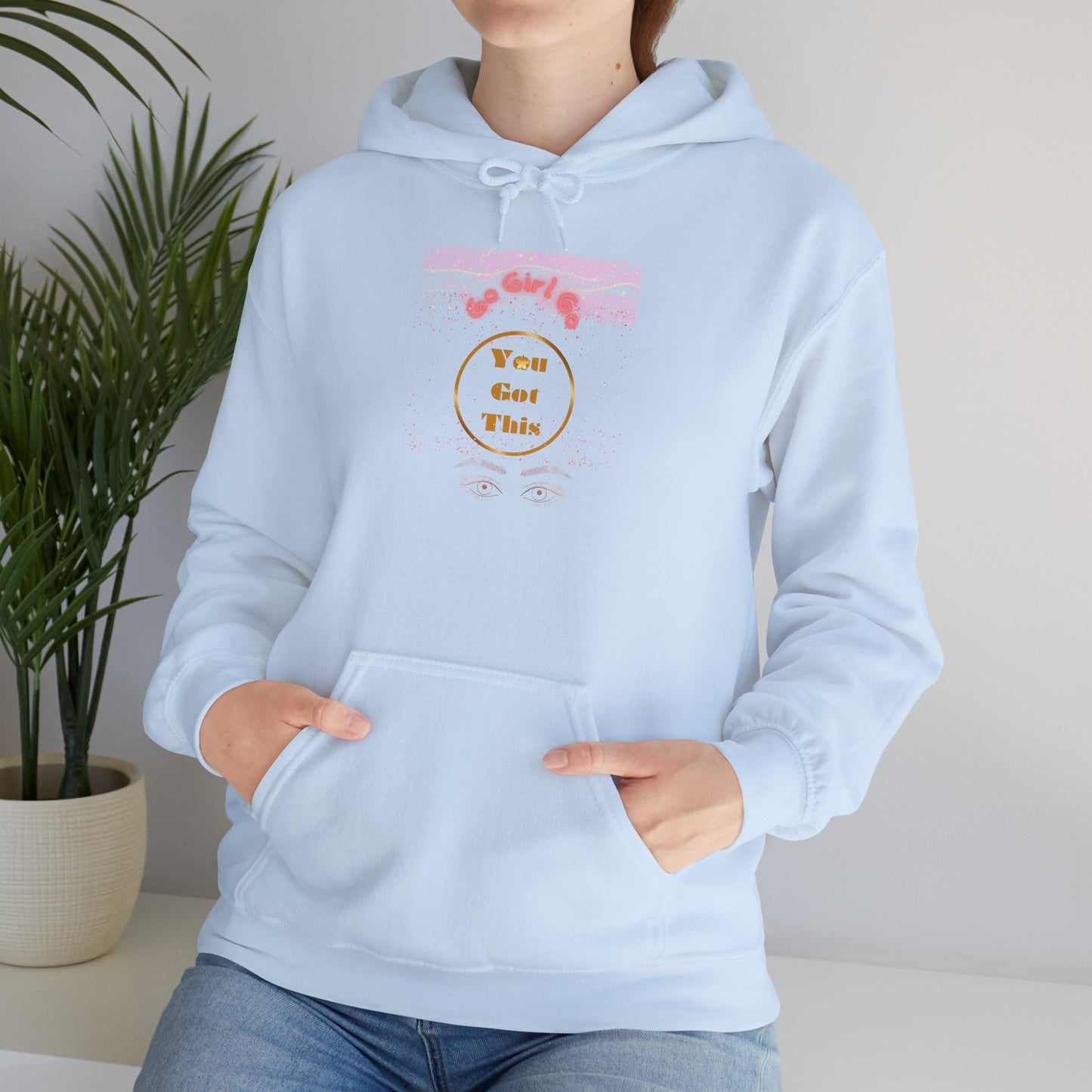 Go Girl University Hoodie — 'You Got This' Motivational Women's Sweatshirt