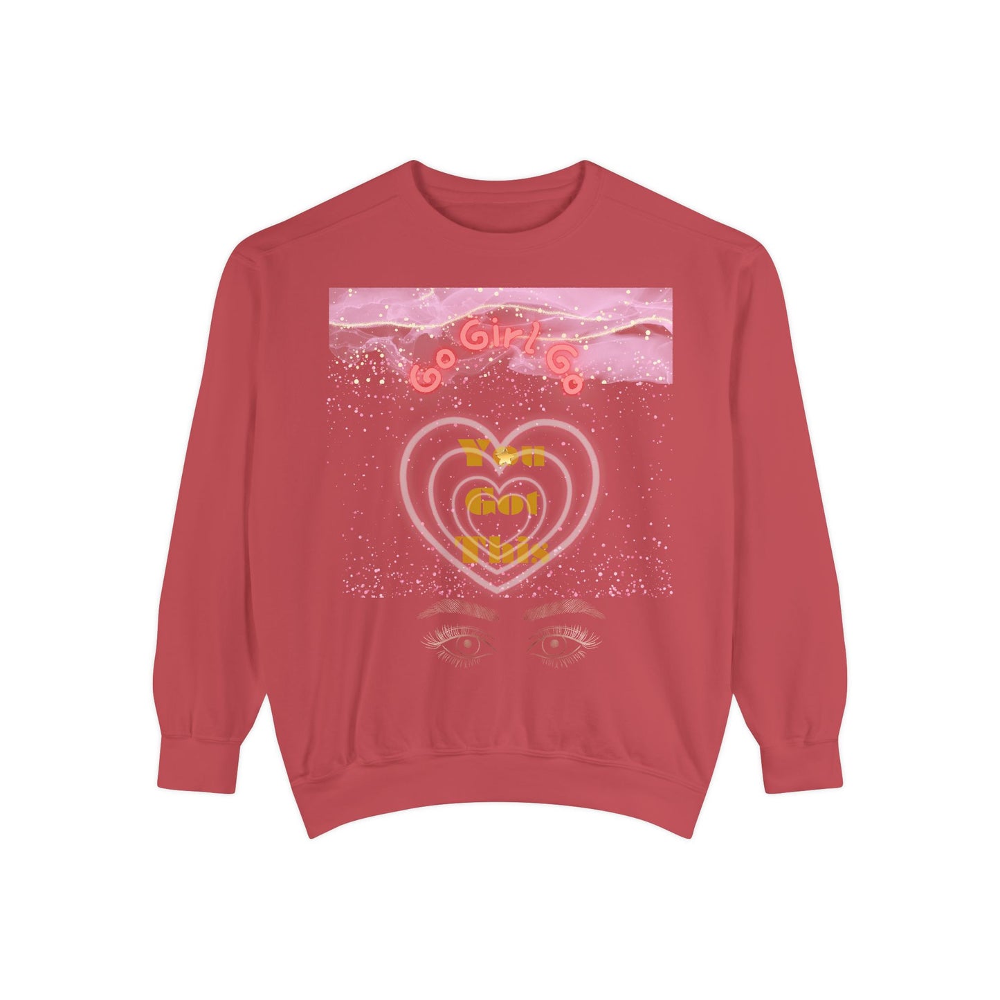 Go Girl Sweatshirt — 'You Got This' Motivational College Crewneck Sweatshirt