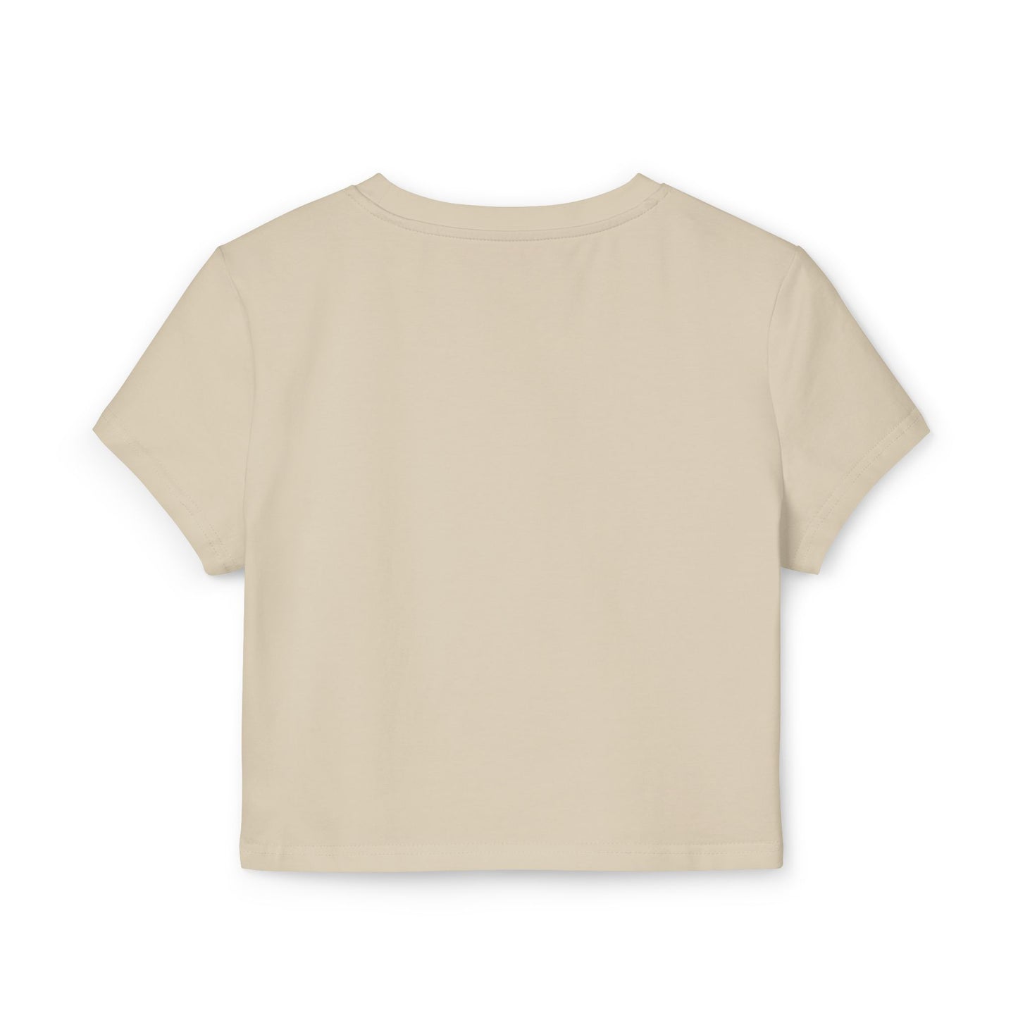 Sweet Candy Cane -Themed Women's Cropped Tee