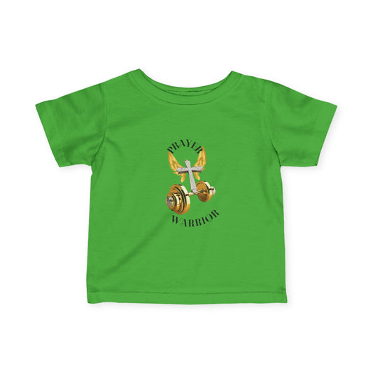 Player Warrior Infant Tee - Cute Fitness Shirt for Active Toddlers