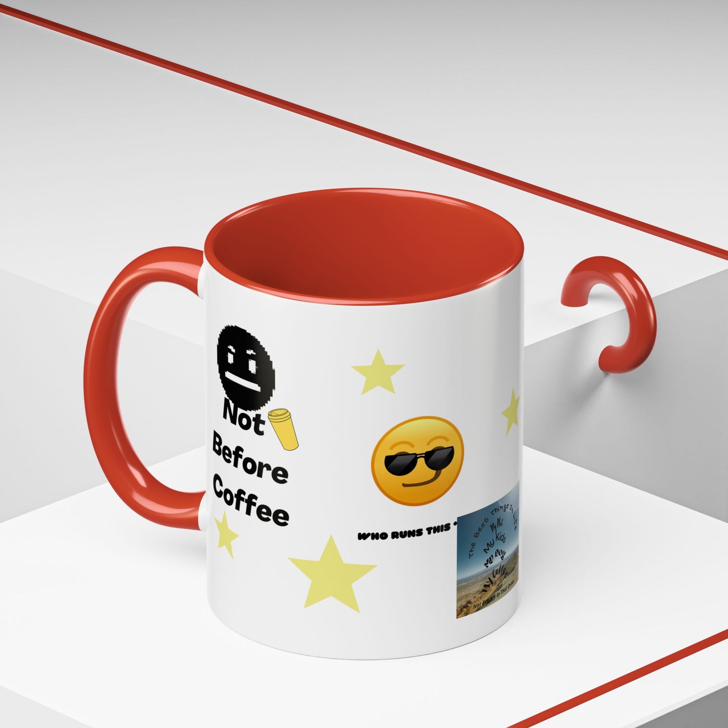 All About Coffee - Coffee Mug — Cute Coffee Quotes Accent Mug (11/15oz)