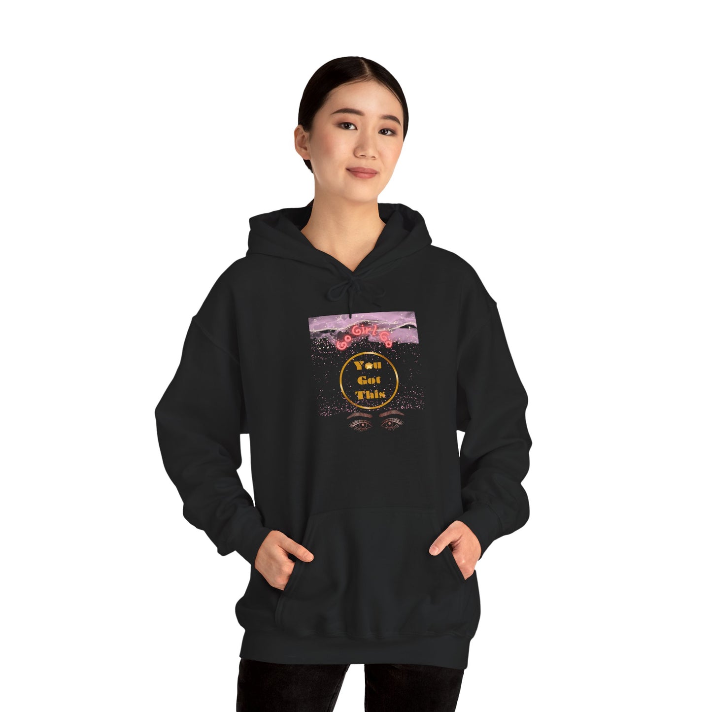 Go Girl University Hoodie — 'You Got This' Motivational Women's Sweatshirt