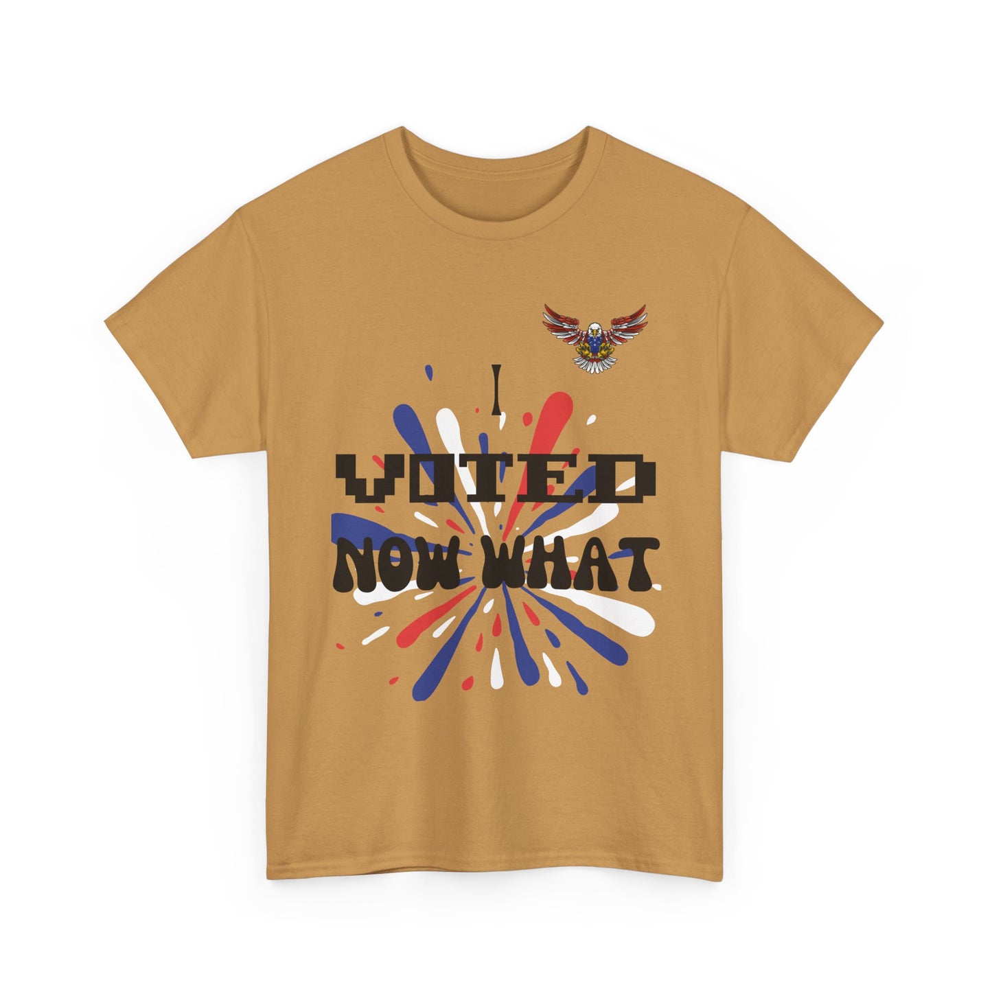 I Voted Unisex Heavy Cotton Tee - Celebrate Voting, Political Humor Shirt, Election Day Apparel, Gift for Voters, Mindful Fashion