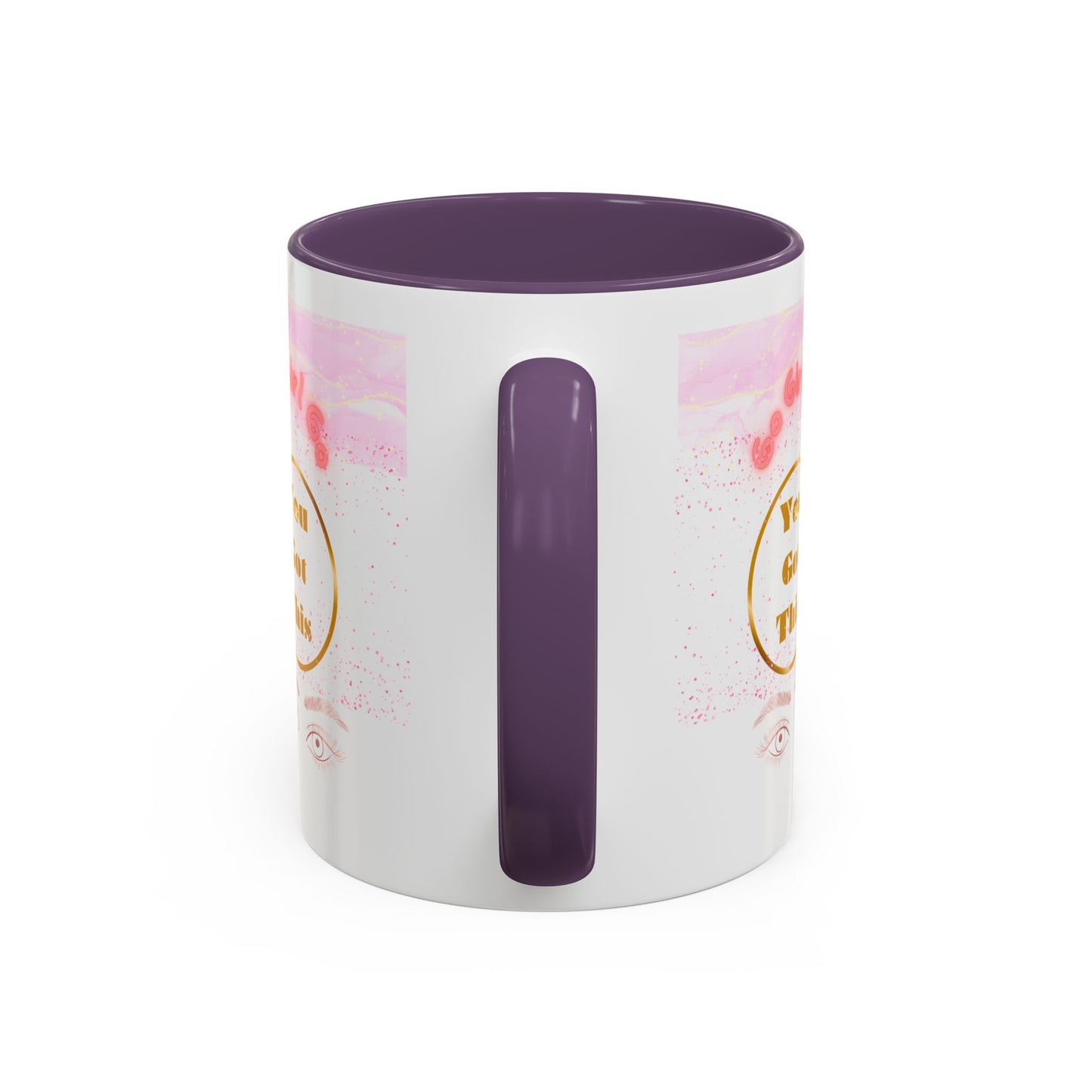 Congrats Go Girl University Accent Coffee Mug — 'You Got This' Women's Celebration Gift