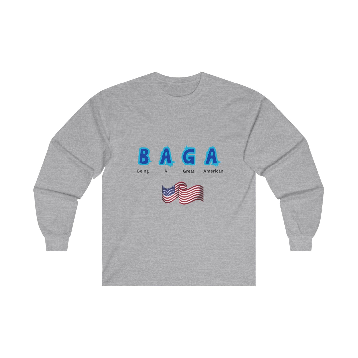 Patriotic Long Sleeve Tee - Celebrate Being A Great American