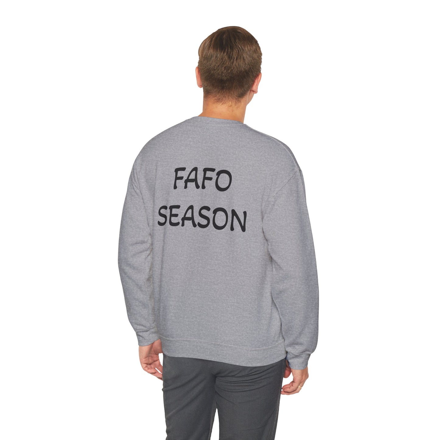 Unisex Heavy Blend™ Crewneck Sweatshirt - Don The Con & FAFO Season Design