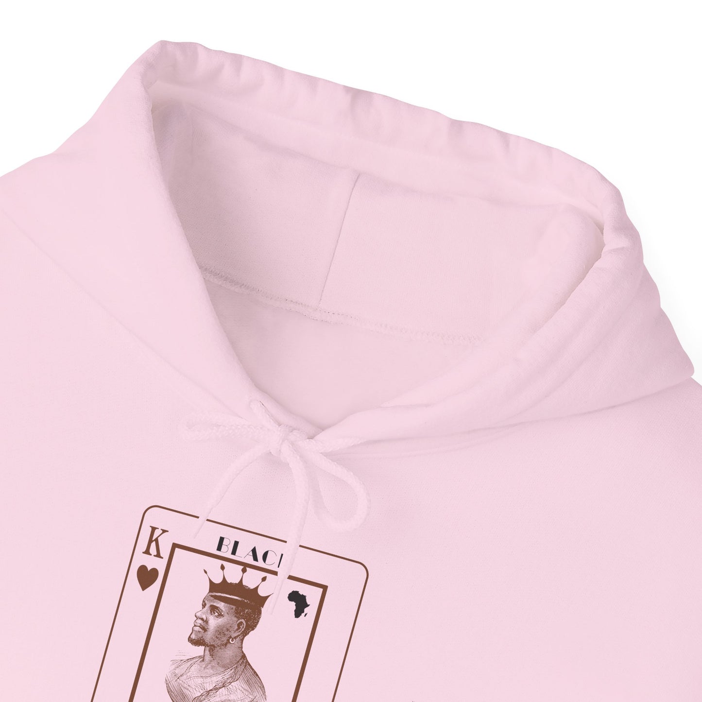 King of Hearts Hoodie — Classical Sculpture Playing Card Sweatshirt