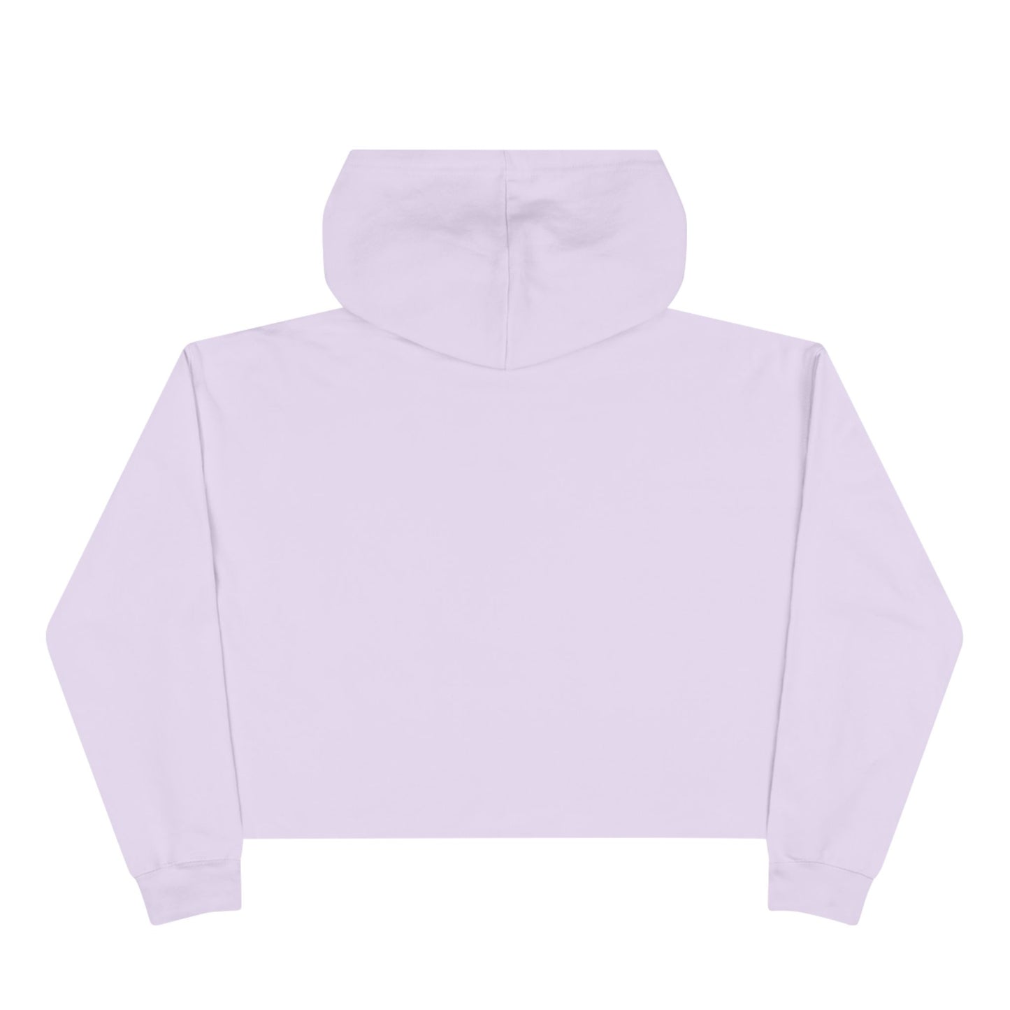 Queen - Gold Crown Crop Hoodie — Glitter Royalty Graphic Crop Hoodie