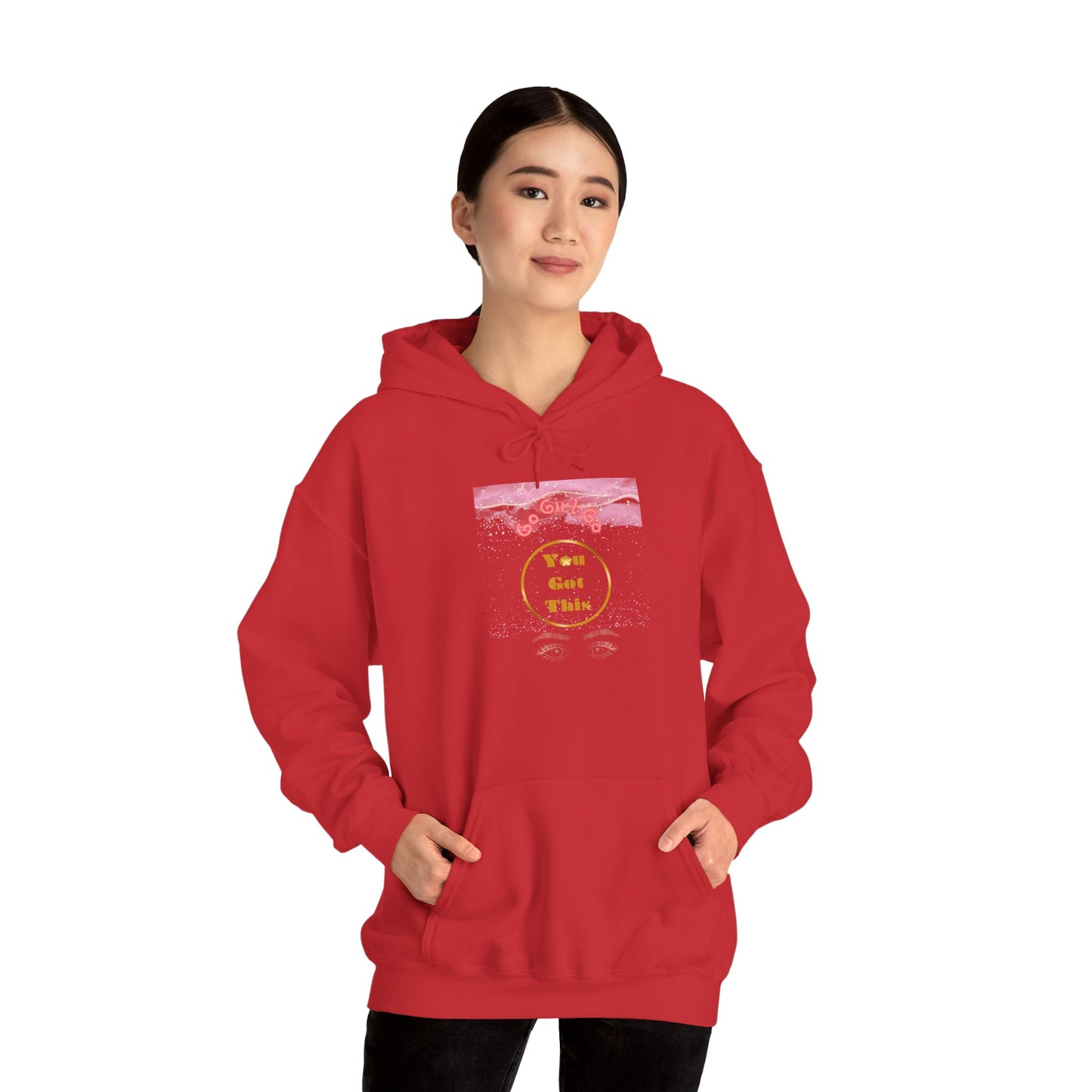 Go Girl University Hoodie — 'You Got This' Motivational Women's Sweatshirt