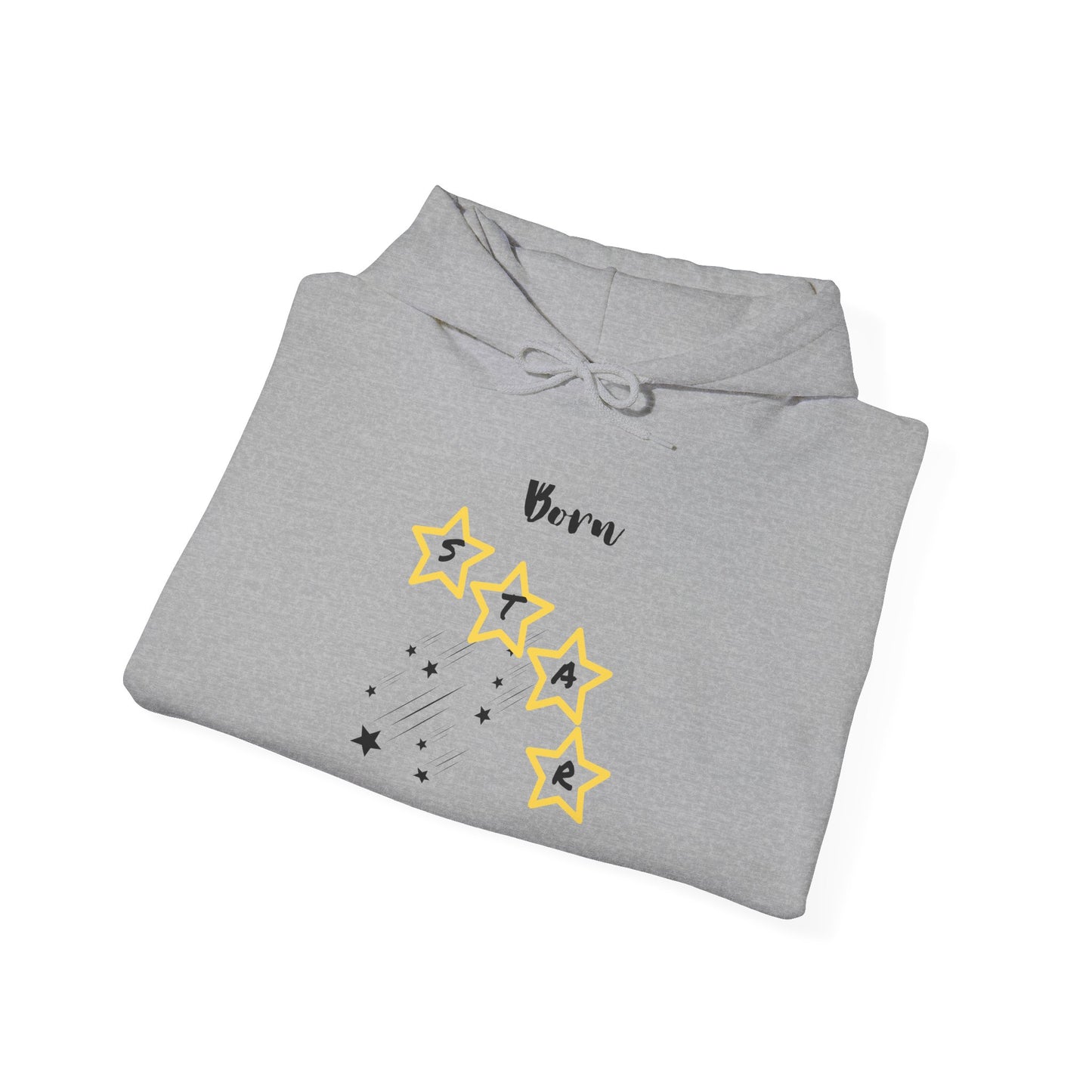 Hoodie — 'Born Star' Minimalist Star Constellation Pullover