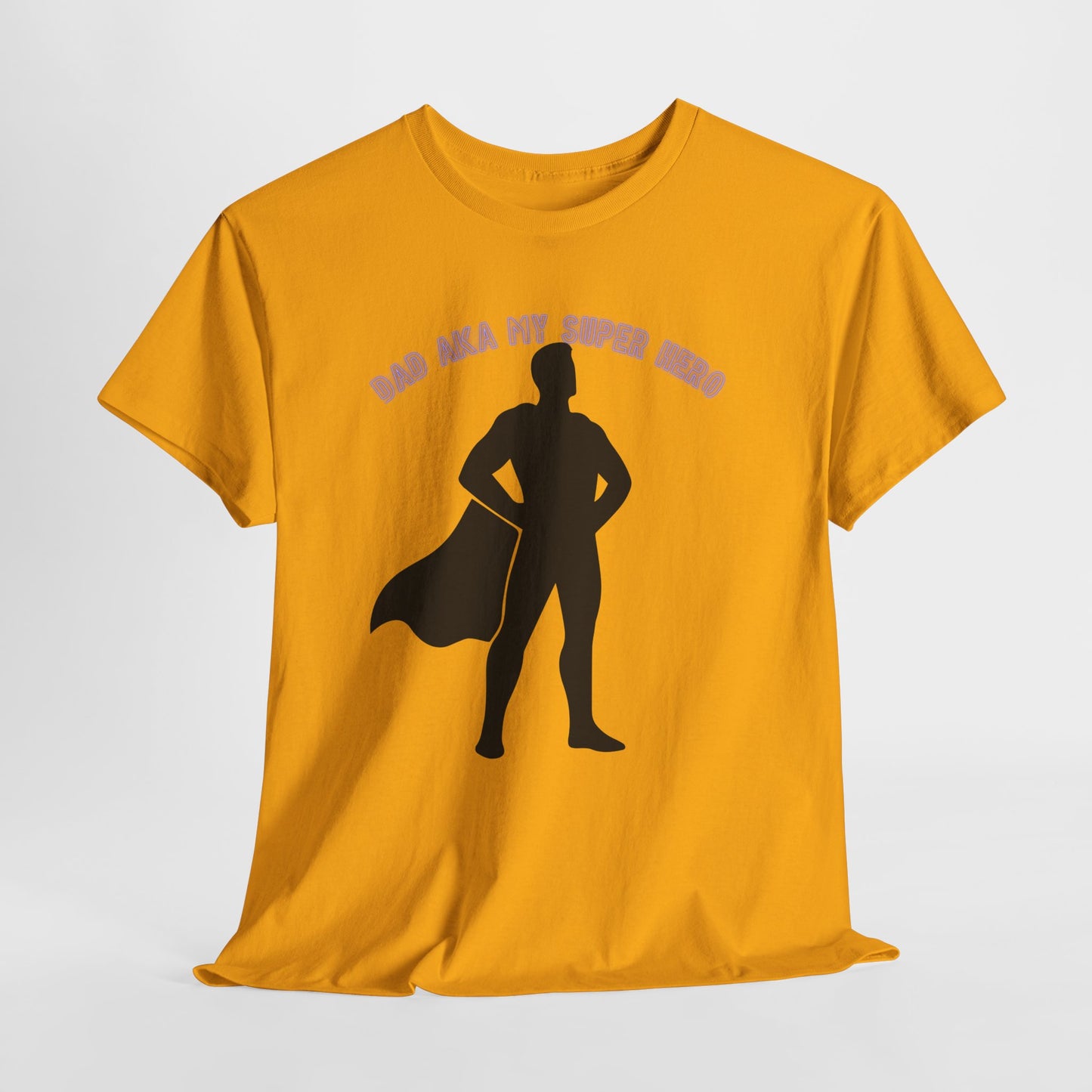 Superhero Dad T‑Shirt – “Dad Aka My Super Hero” Graphic Tee