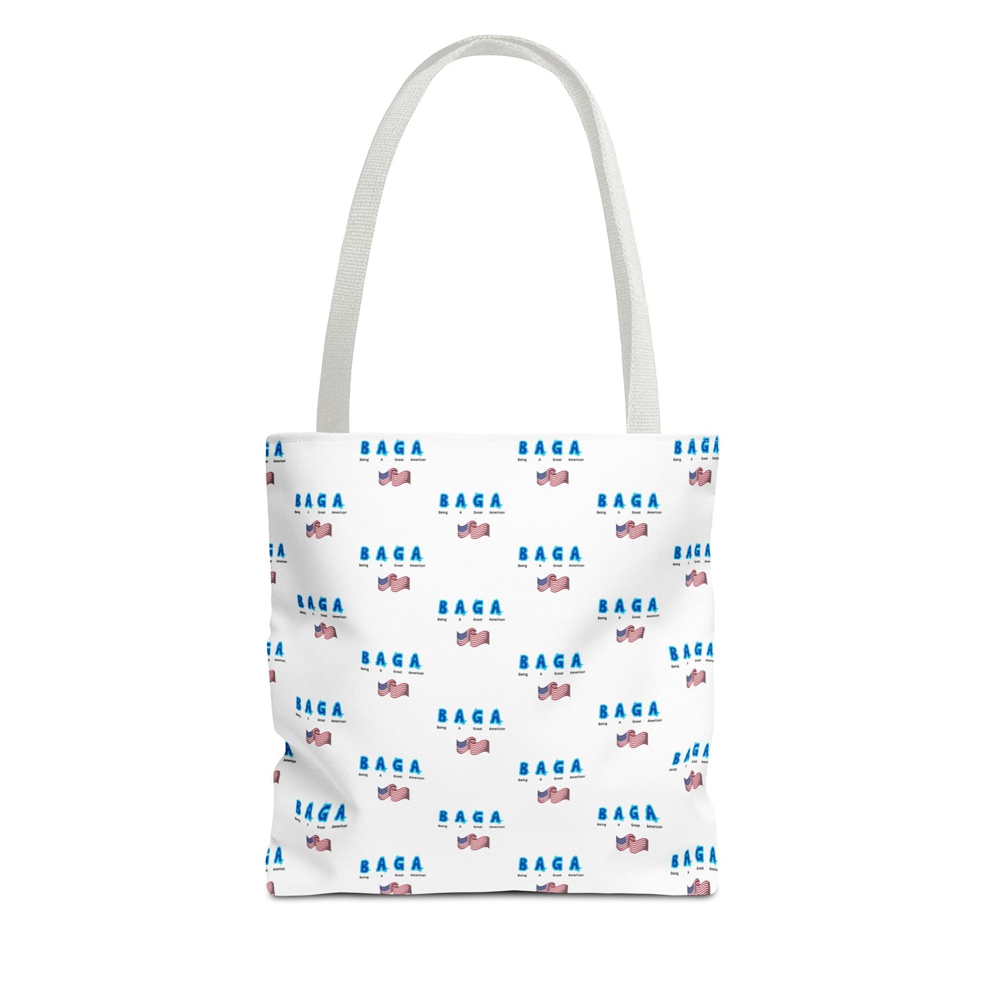 Colorful 'BAGA' Tote Bag (Being A Great American)