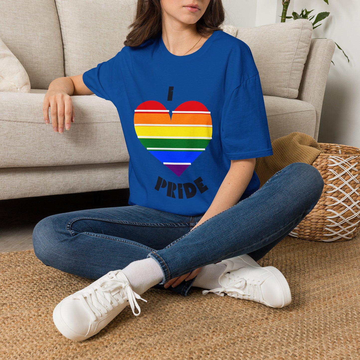 T-Shirt — I Heart Rainbow Pride Tee