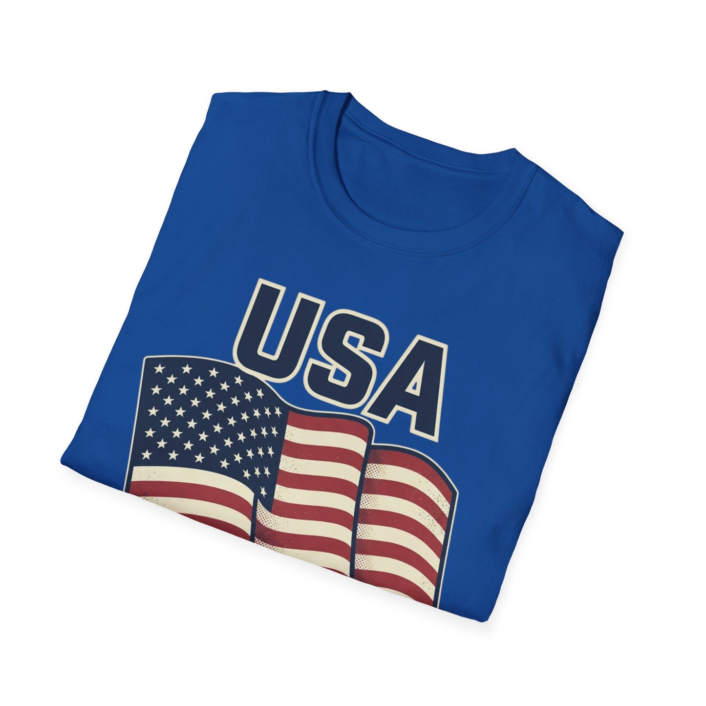 USA Flag T-Shirt — Patriotic 'USA 250' Graphic Tee