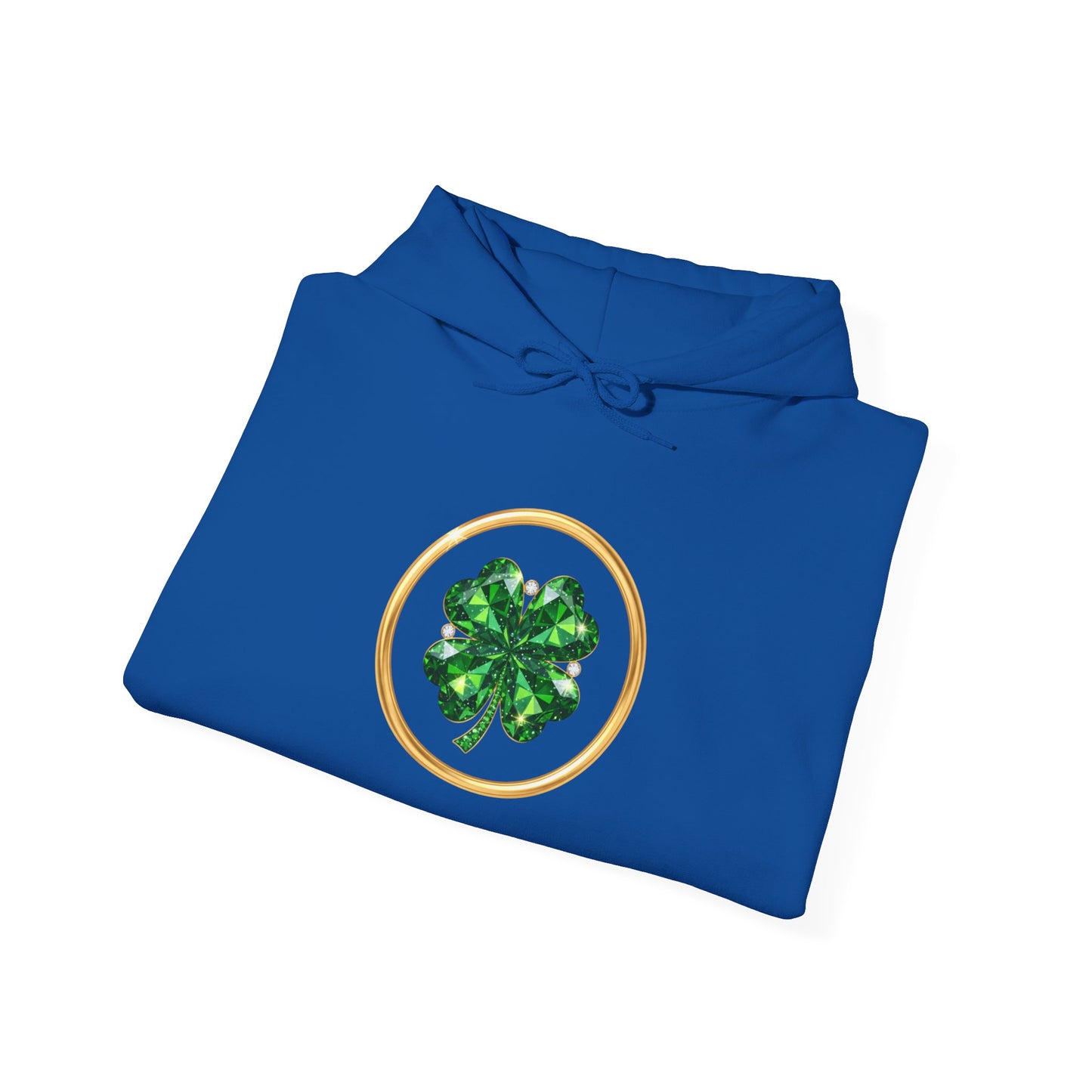 St. Patrick’s Day Lucky Pot Hoodie — Gold Pot of Money Shamrock Sweatshirt