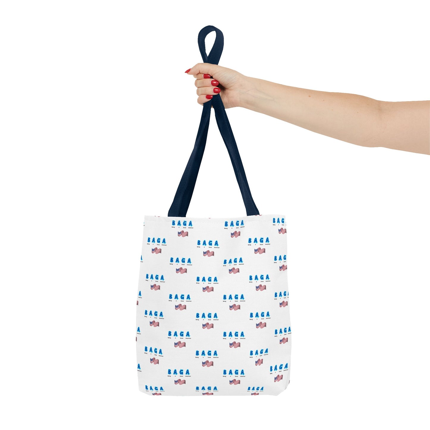 Colorful 'BAGA' Tote Bag (Being A Great American)
