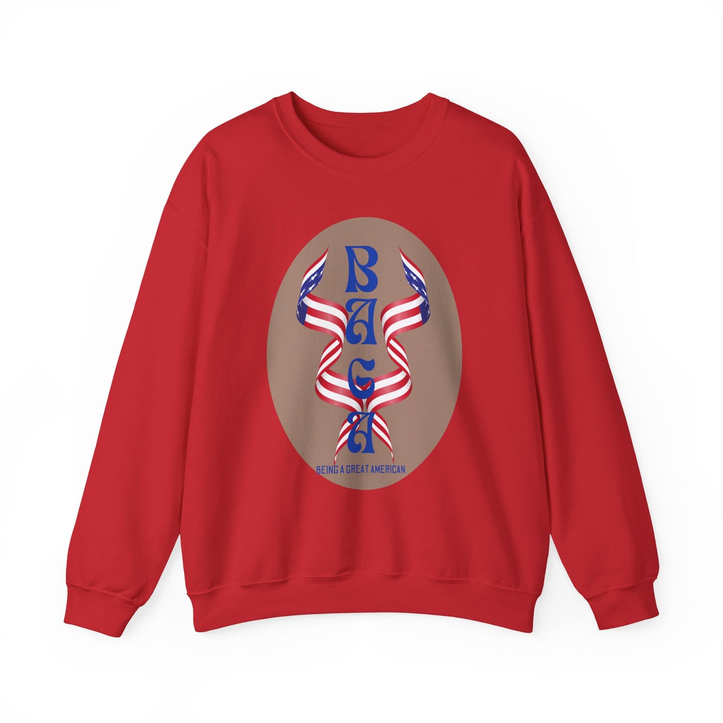 Patriotic Unisex Crewneck Sweatshirt - Being A Great American
