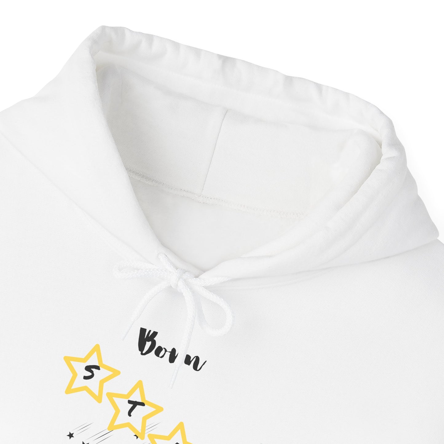 Hoodie — 'Born Star' Minimalist Star Constellation Pullover