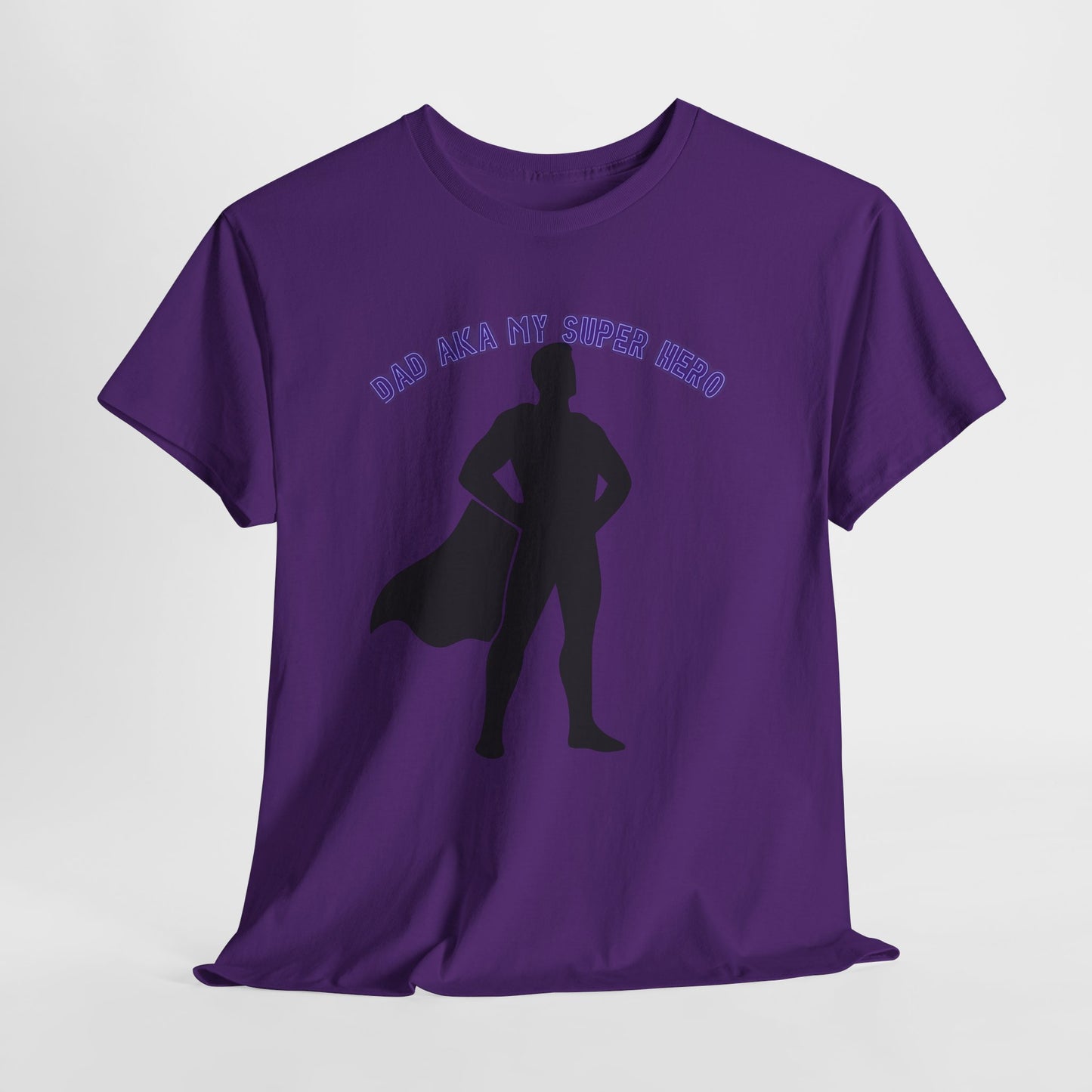 Superhero Dad T‑Shirt – “Dad Aka My Super Hero” Graphic Tee