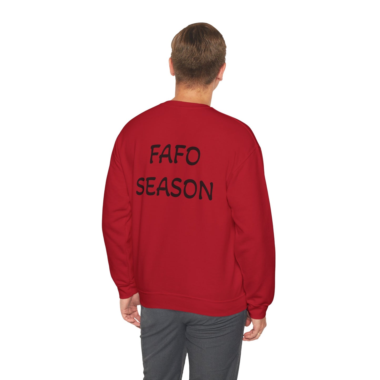 Unisex Heavy Blend™ Crewneck Sweatshirt - Don The Con & FAFO Season Design