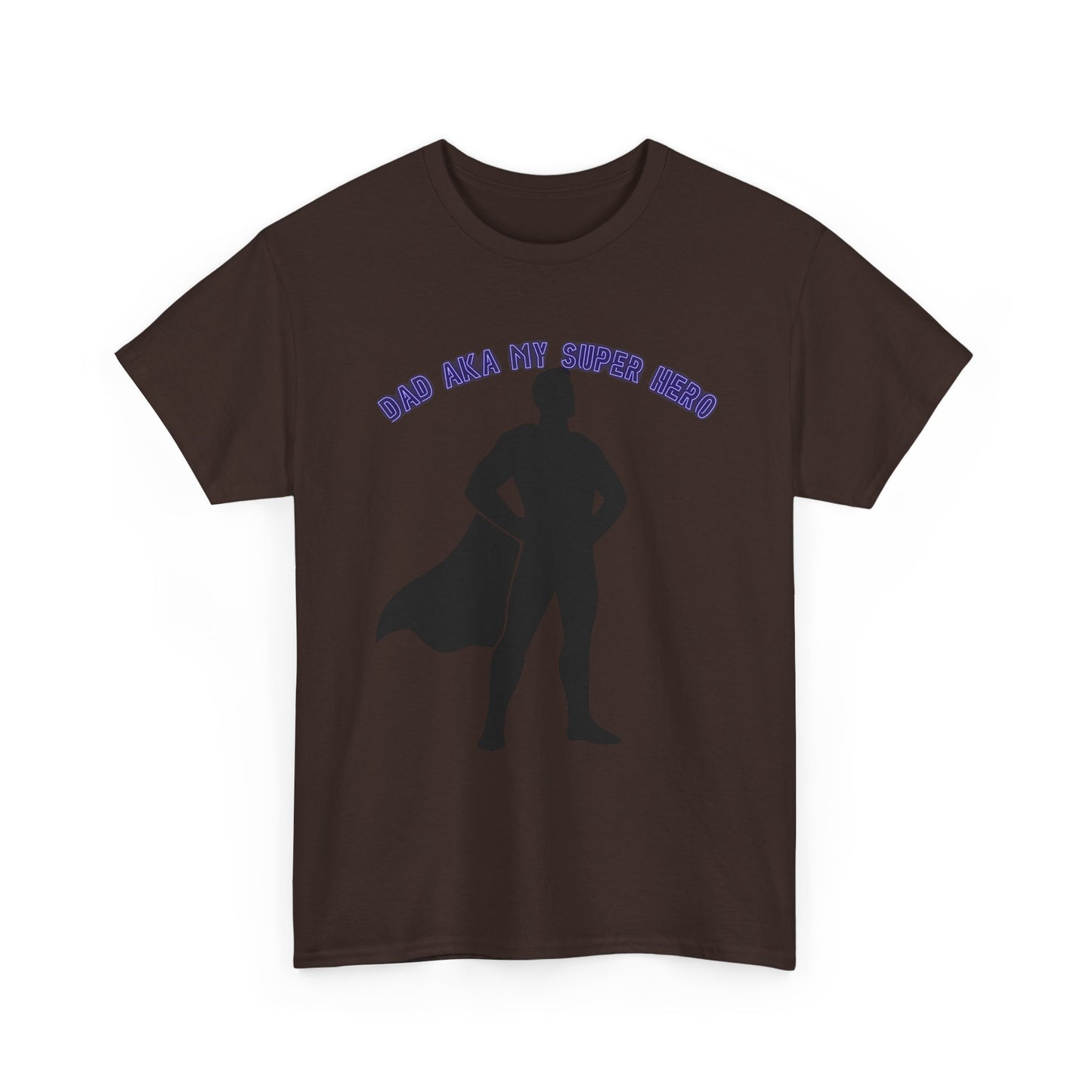 Superhero Dad T‑Shirt – “Dad Aka My Super Hero” Graphic Tee
