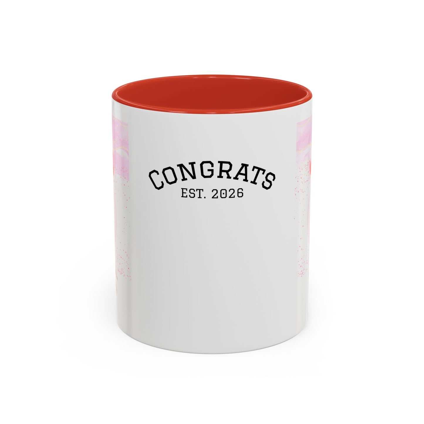 “Go Girl Go - You Got This” Motivational-Congrats Est. 2026 Accent Coffee Mug