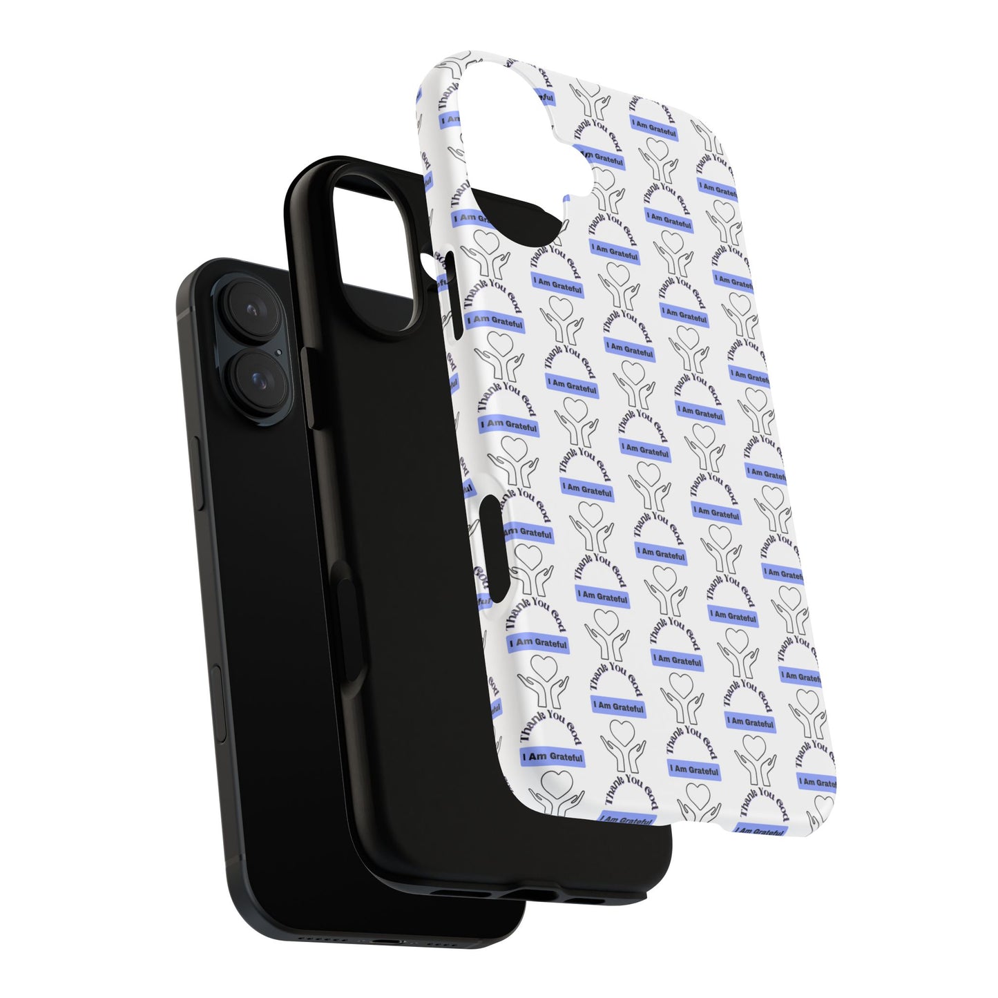 I Am Grateful - Phone Case – Tough, Stylish Protection for Mindful Living