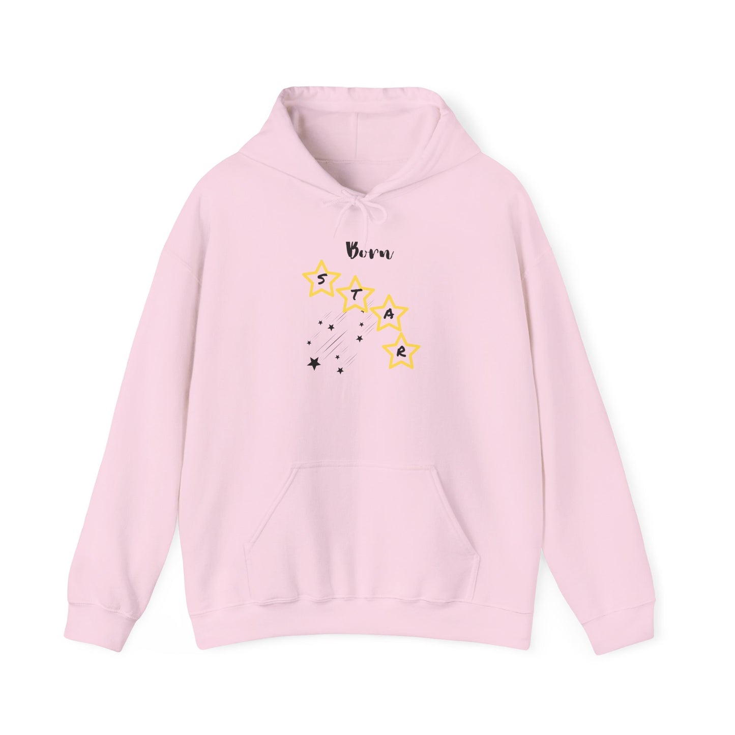 Hoodie — 'Born Star' Minimalist Star Constellation Pullover