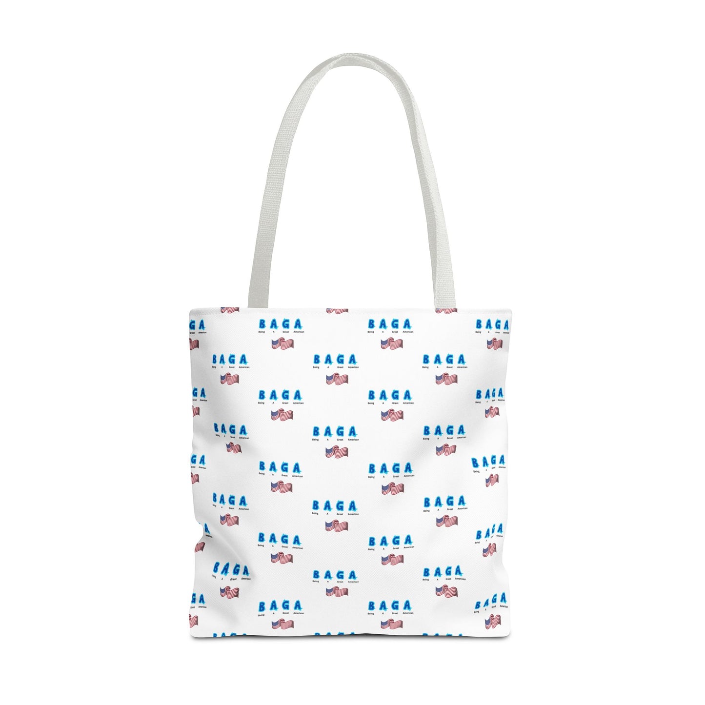 Colorful 'BAGA' Tote Bag (Being A Great American)