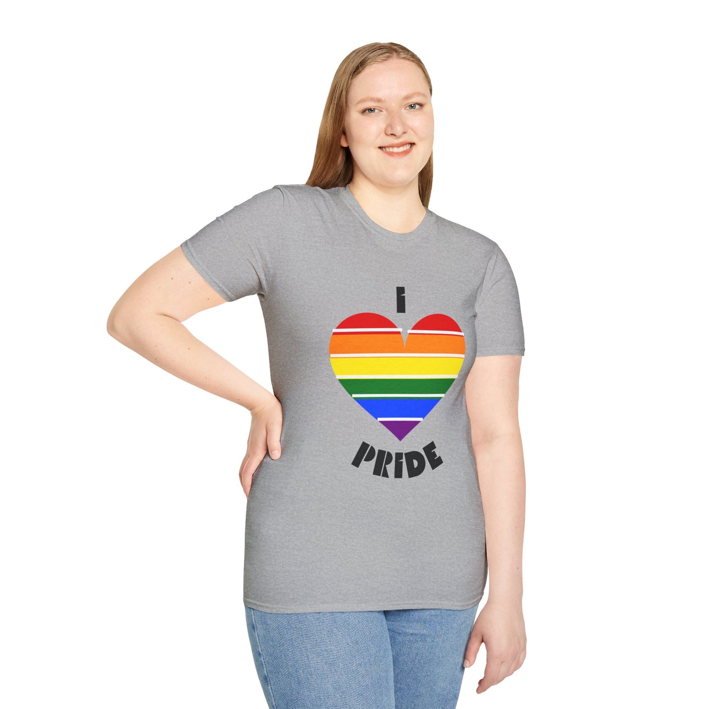 T-Shirt — I Heart Rainbow Pride Tee