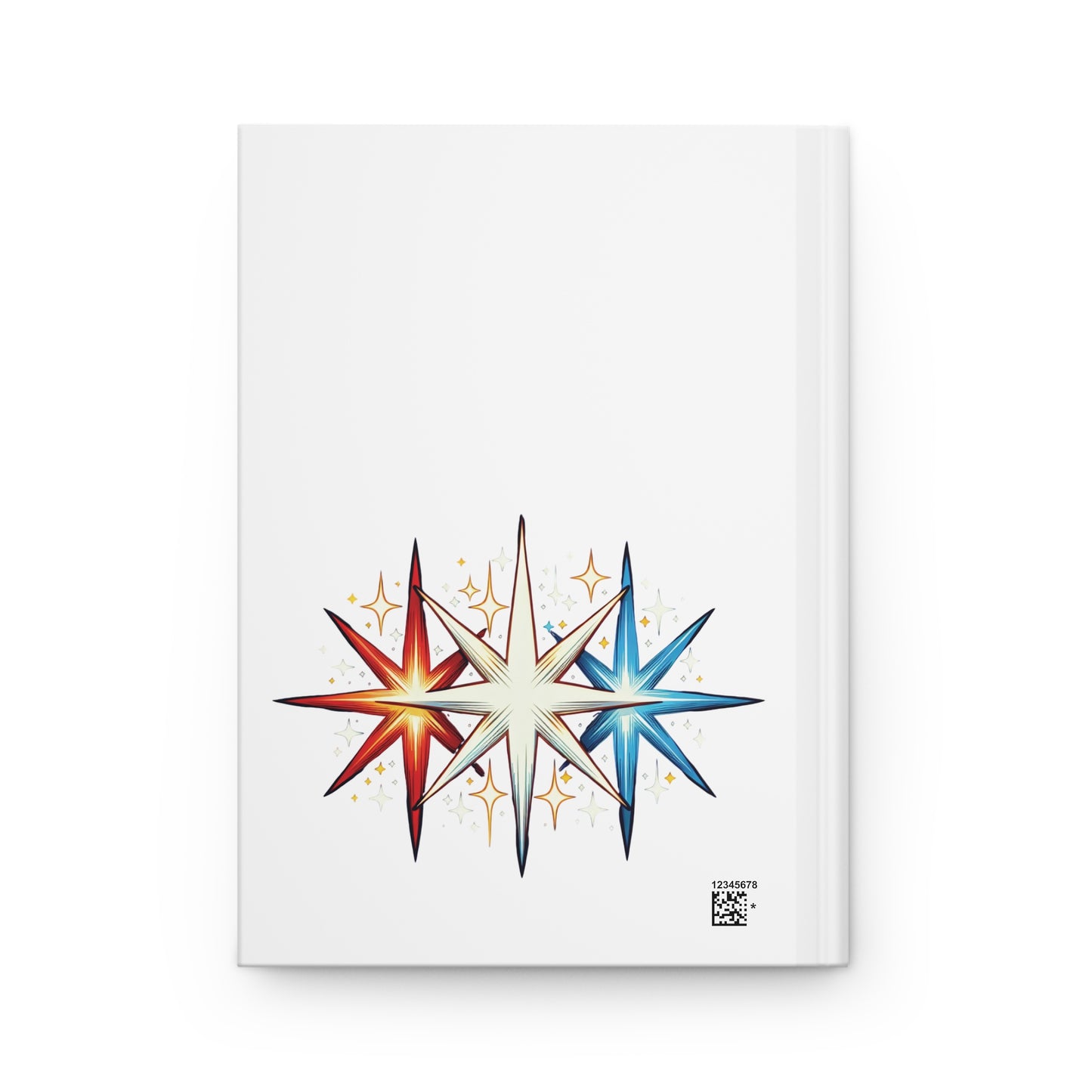 USA 250th Anniversary Hardcover Journal — Patriotic American Flag Notebook for Independence Day & Commemorative Gifts
