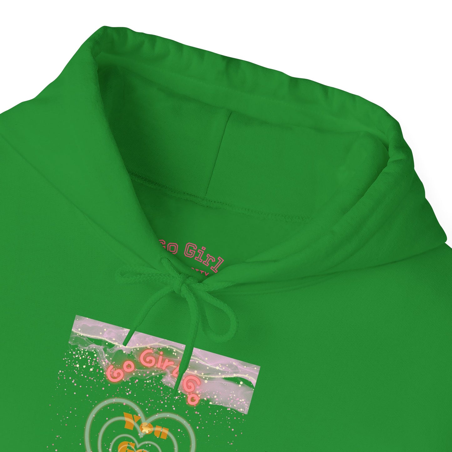 Go Girl University Hoodie — 'You Got This' Motivational Pink Graphic Hoodie