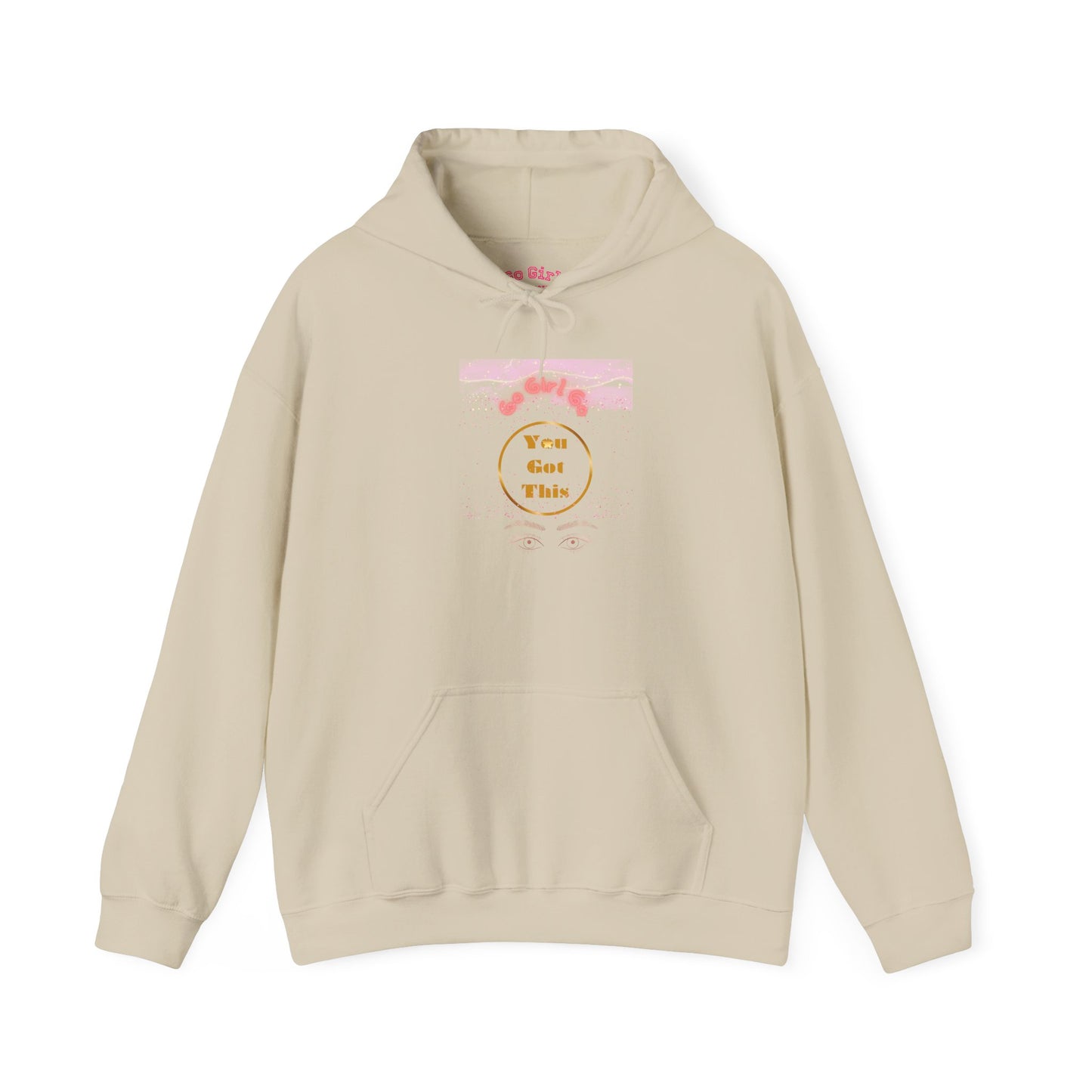 Go Girl University Hoodie — 'You Got This' Motivational Women's Sweatshirt