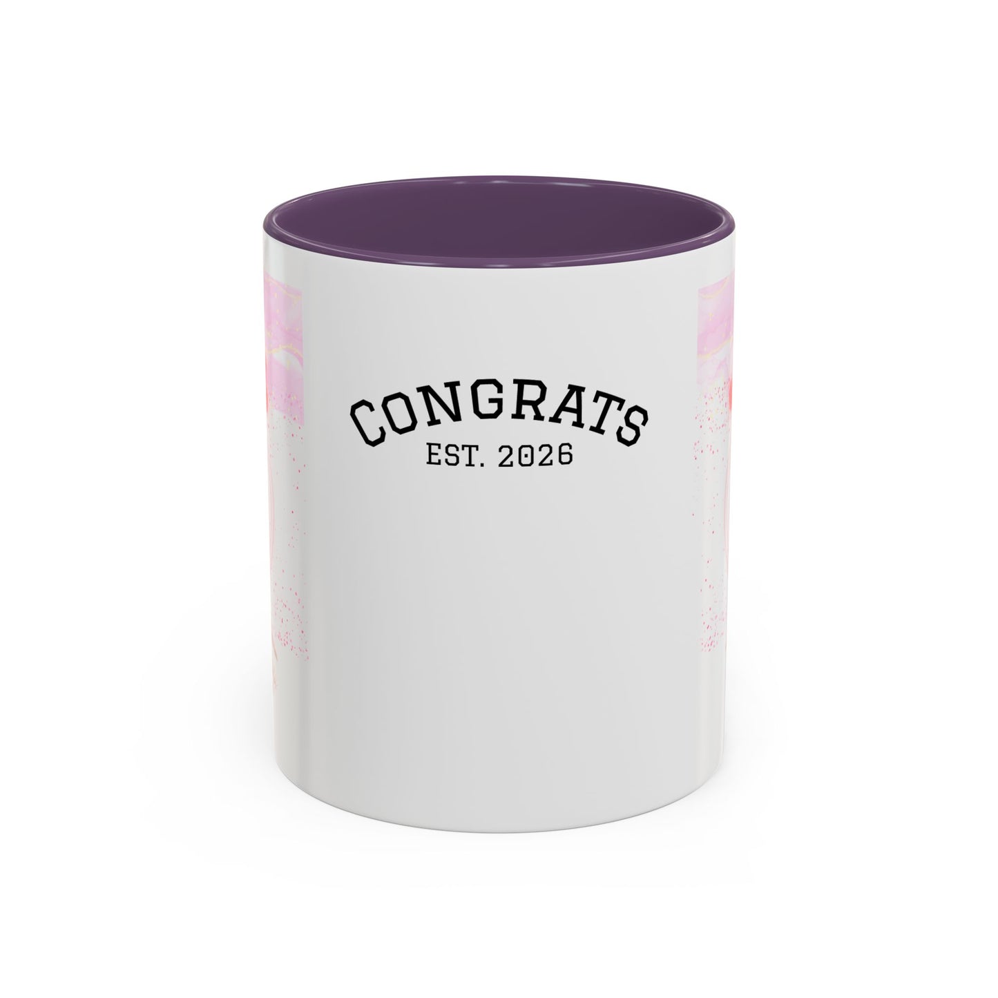 “Go Girl Go - You Got This” Motivational-Congrats Est. 2026 Accent Coffee Mug